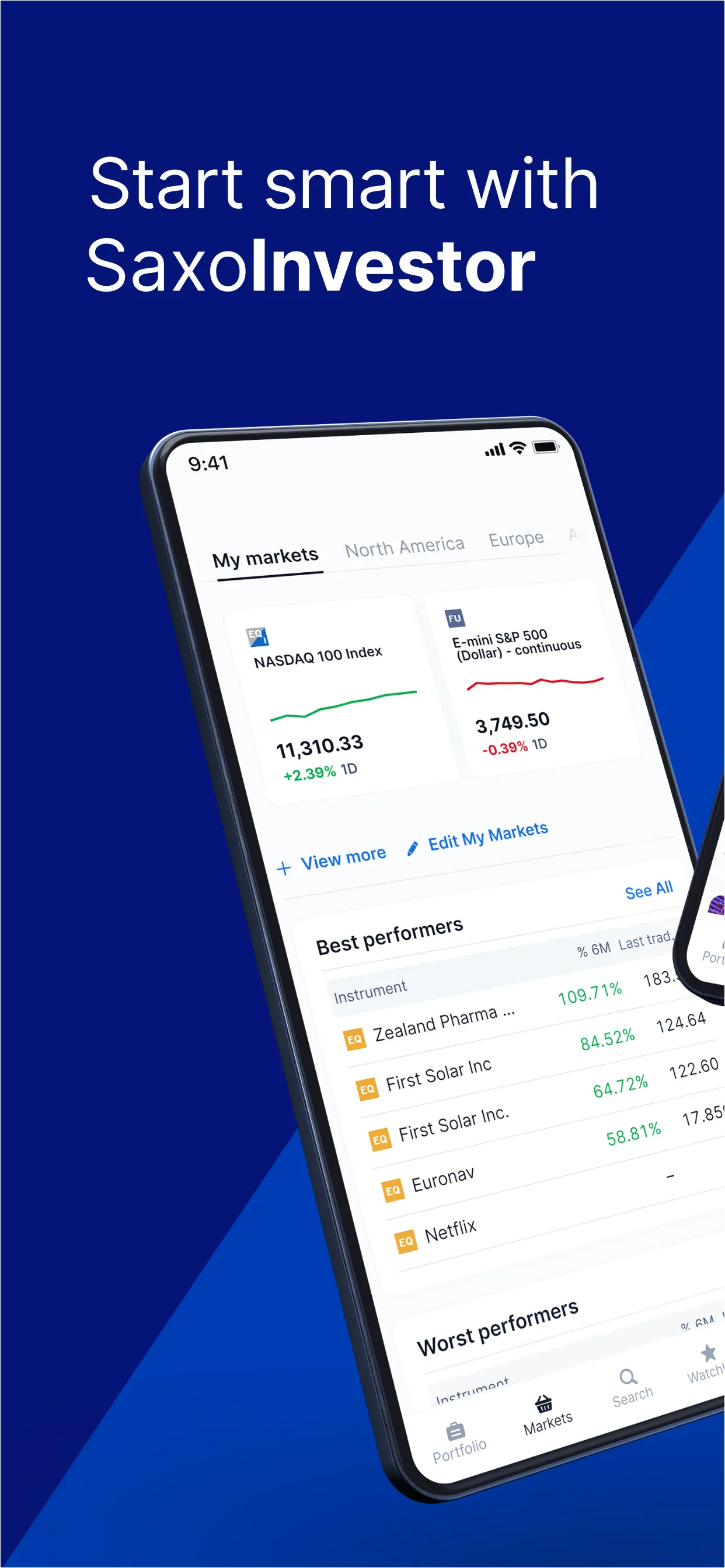 SaxoInvestor | Indus Appstore | Screenshot