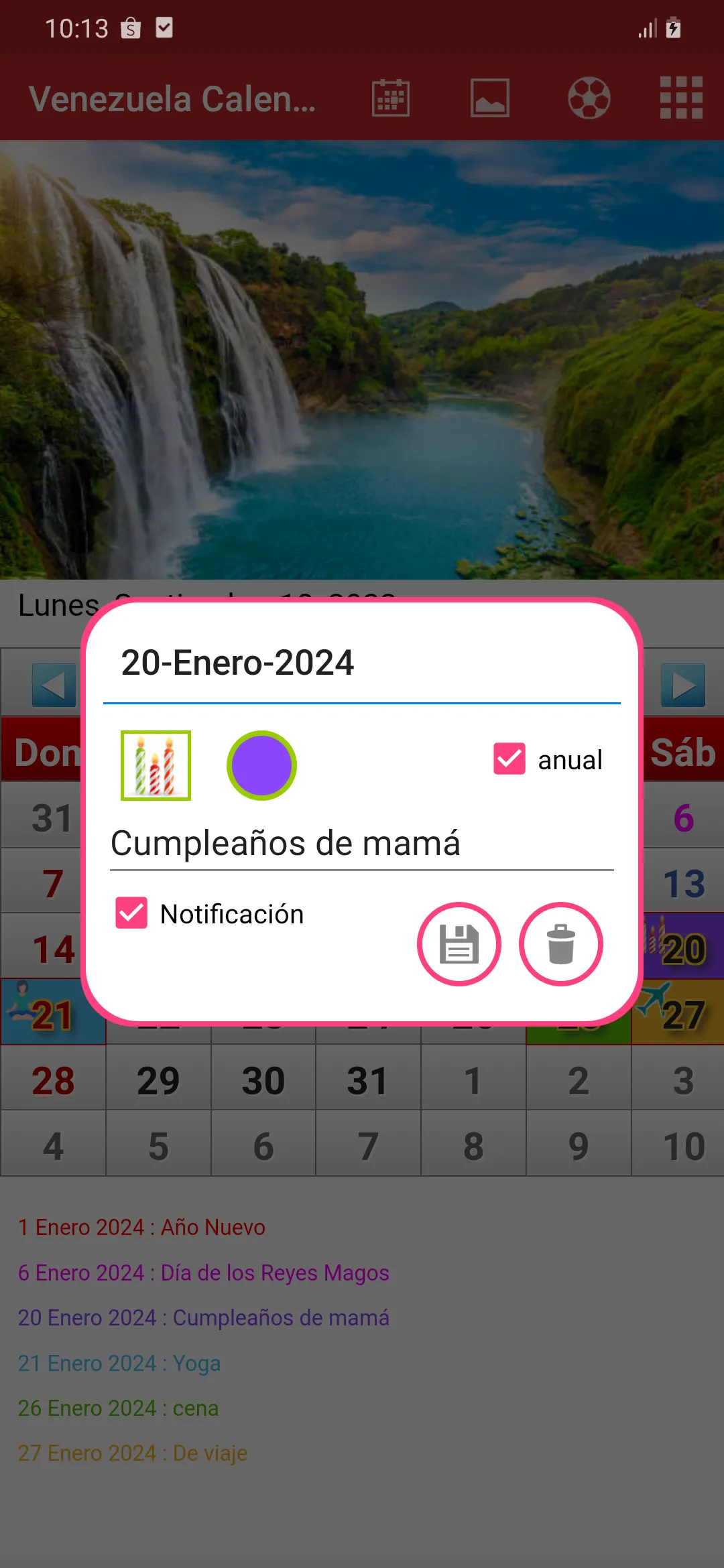 Venezuela Calendario 2024 | Indus Appstore | Screenshot