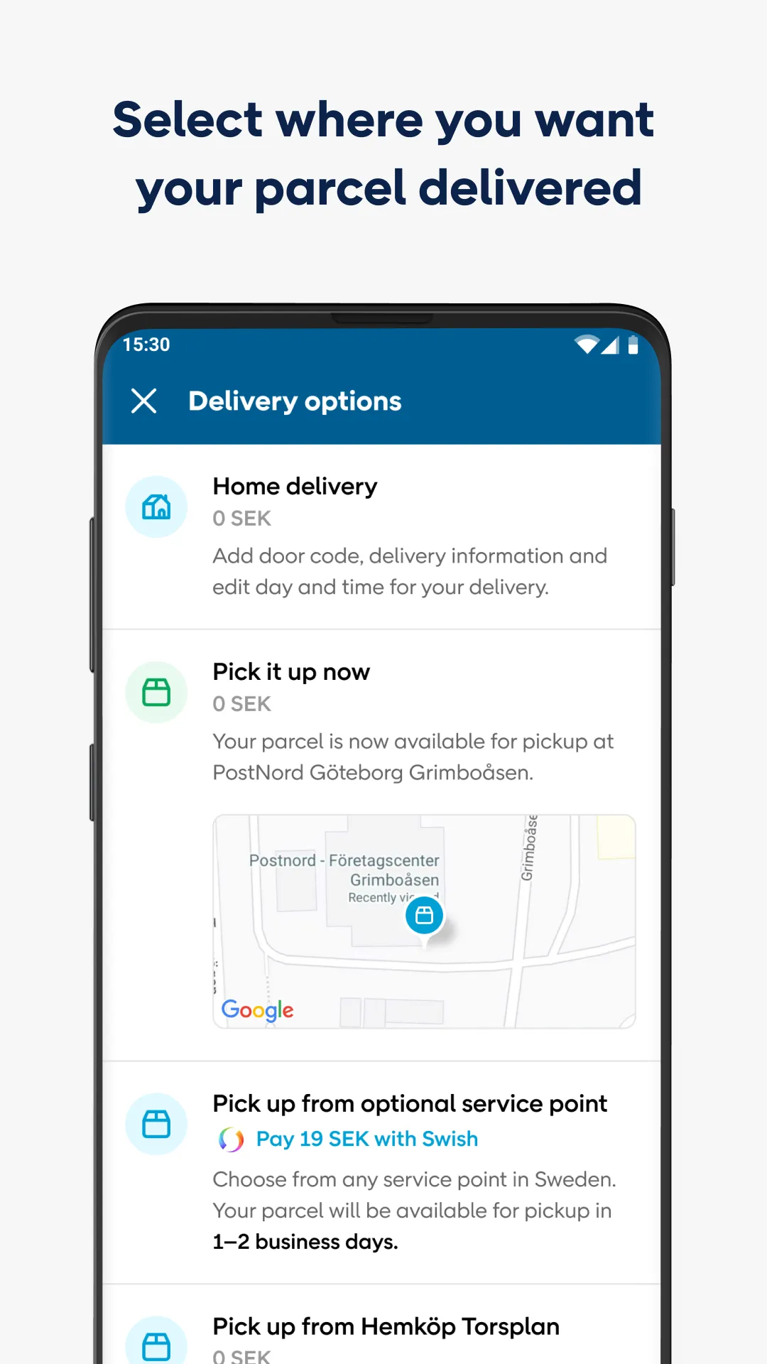 PostNord: Track & Send Parcels | Indus Appstore | Screenshot