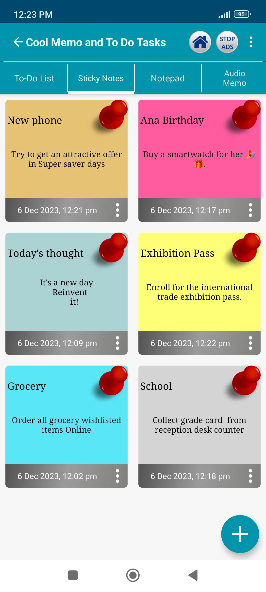 Memo Notes & To Do Tasks Diary | Indus Appstore | Screenshot