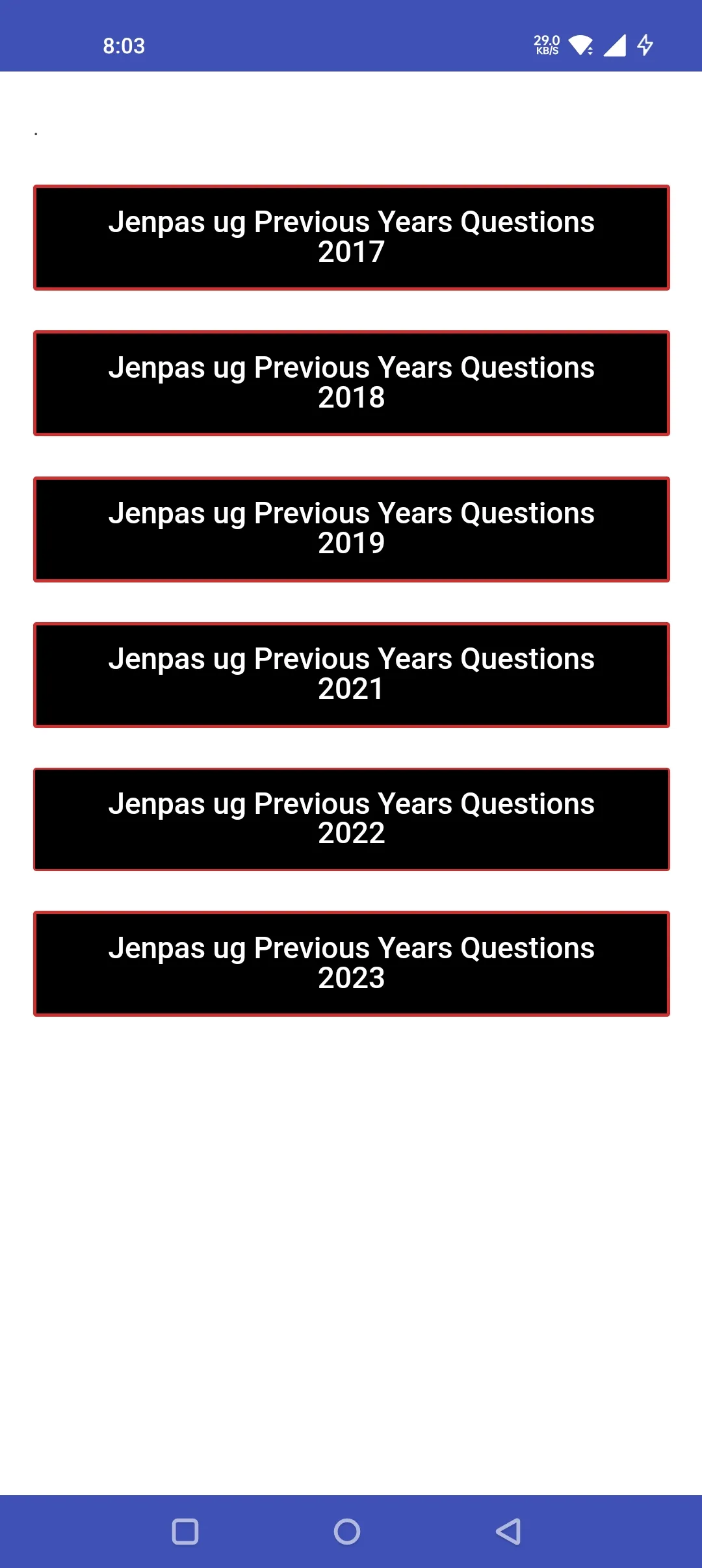 JENPAS UG Preparation app | Indus Appstore | Screenshot