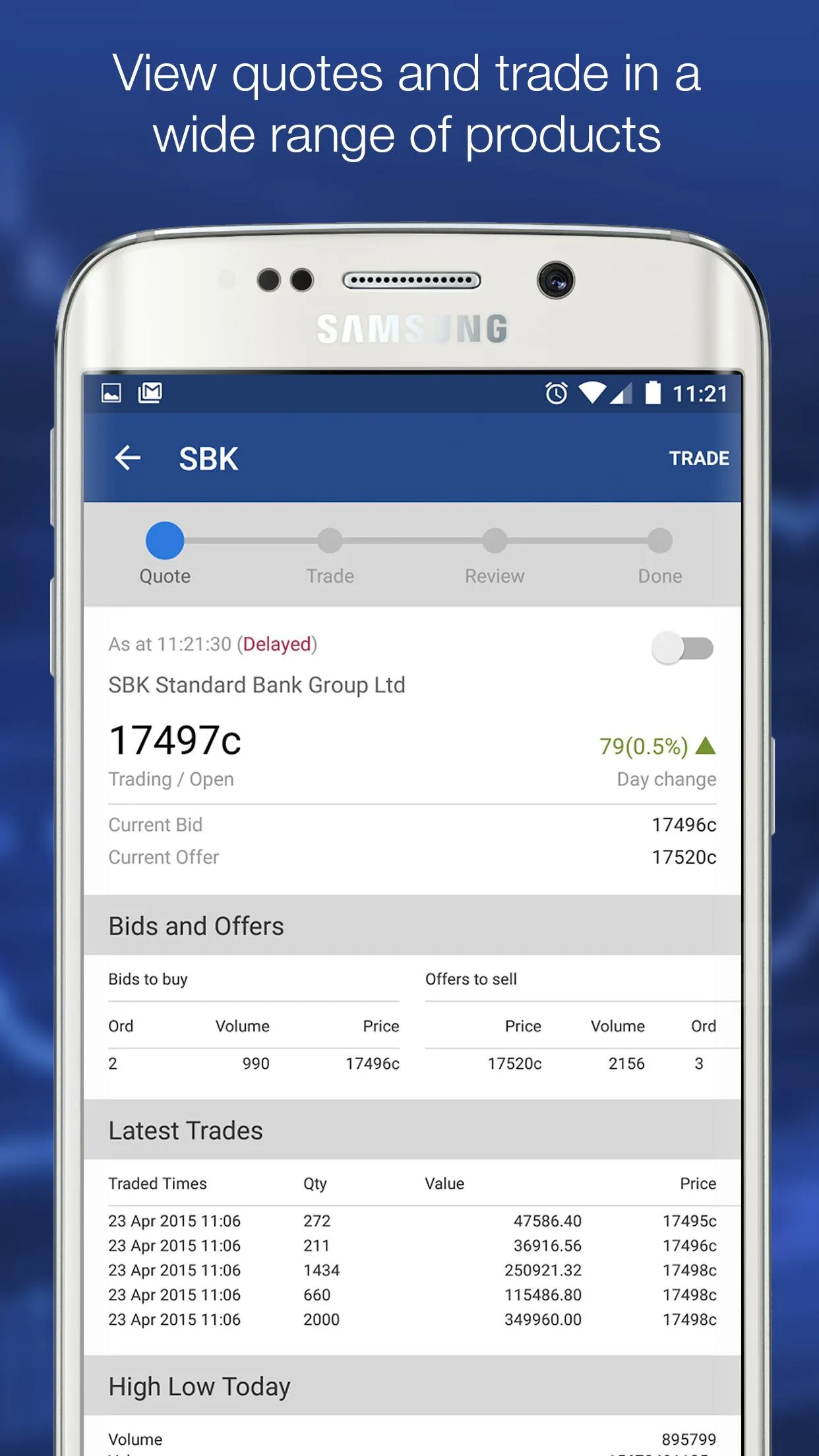 Standard Online Share Trading | Indus Appstore | Screenshot