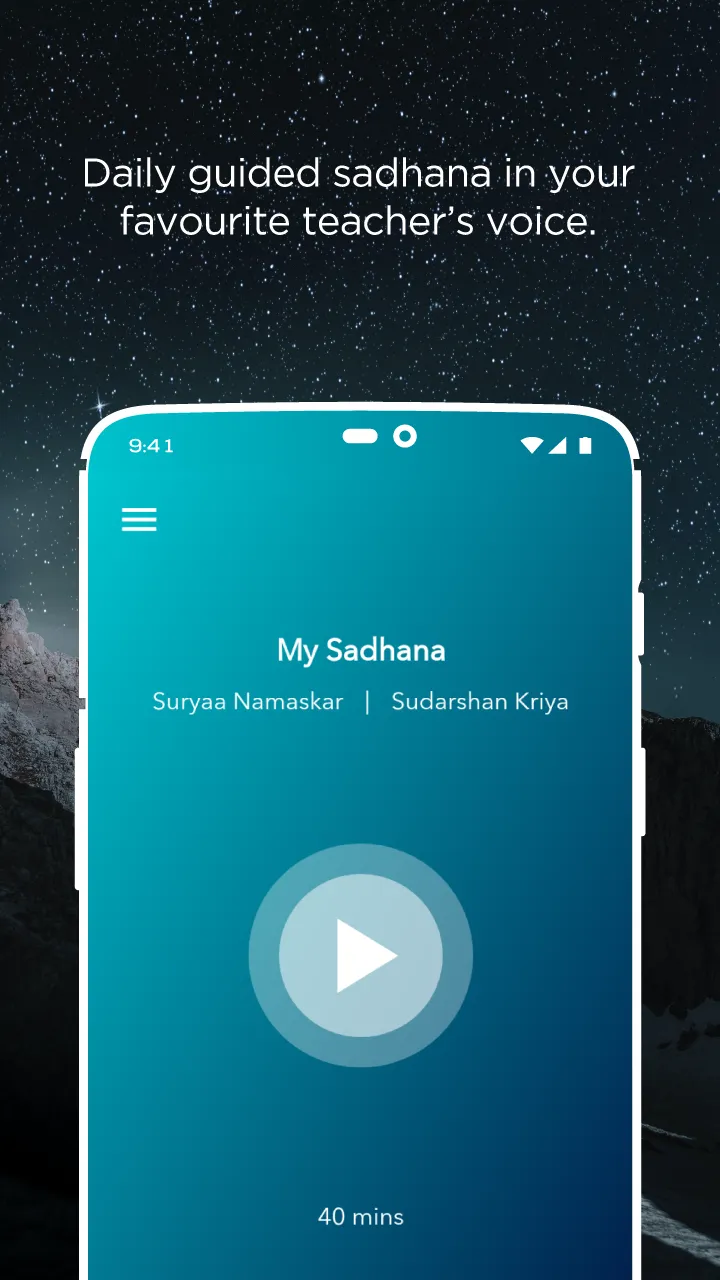 Abhyaasa: Meditation - SriSri | Indus Appstore | Screenshot