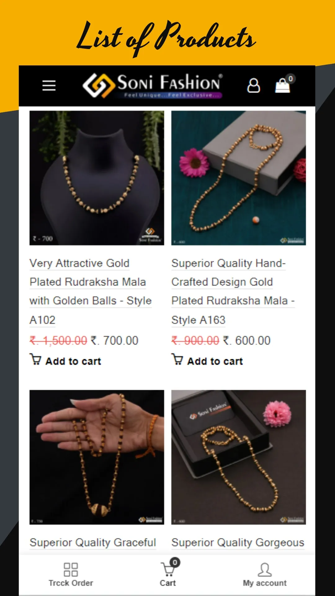 Soni Fashion Online Jewellery | Indus Appstore | Screenshot