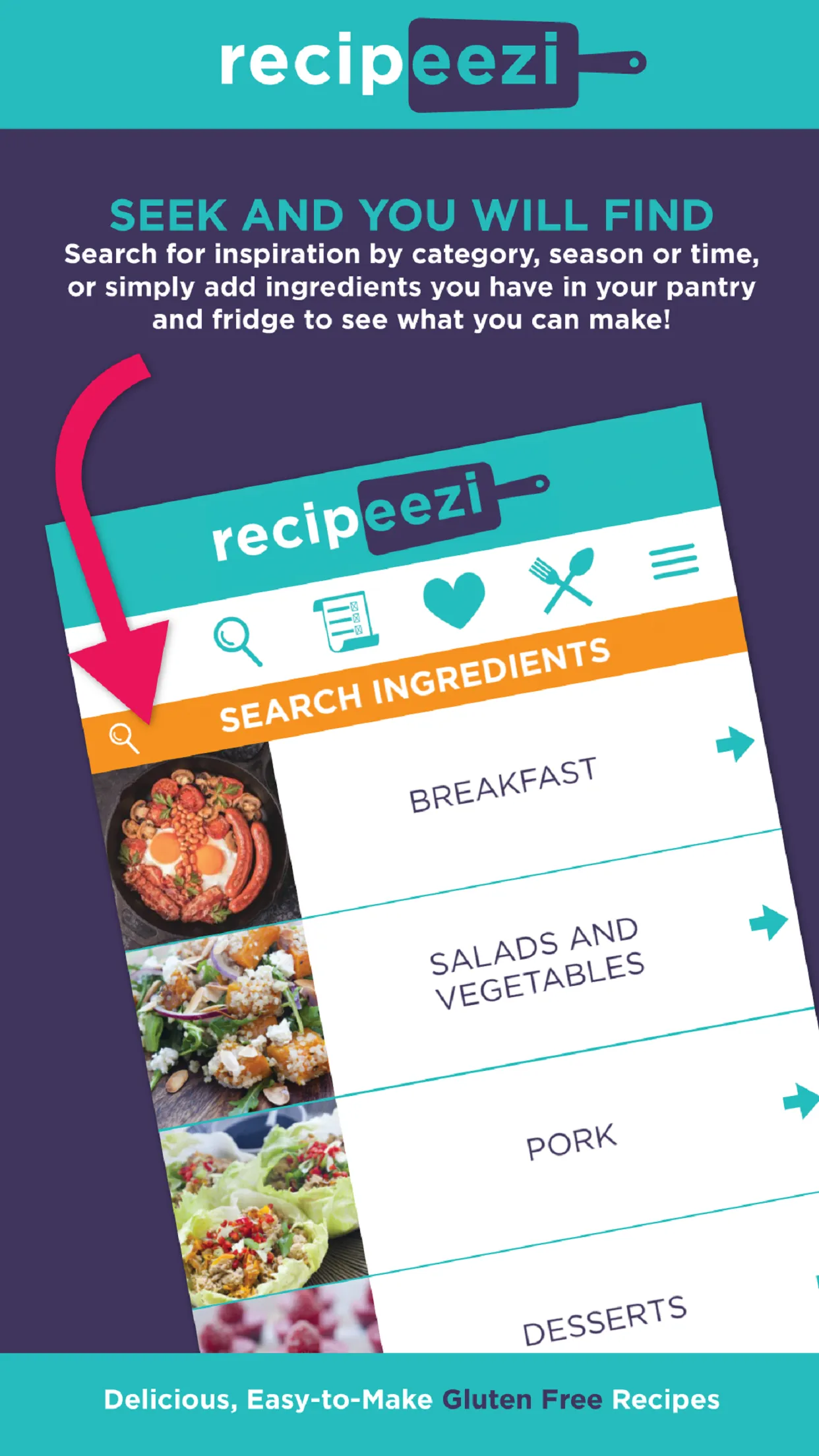 recipeezi Gluten Free | Indus Appstore | Screenshot