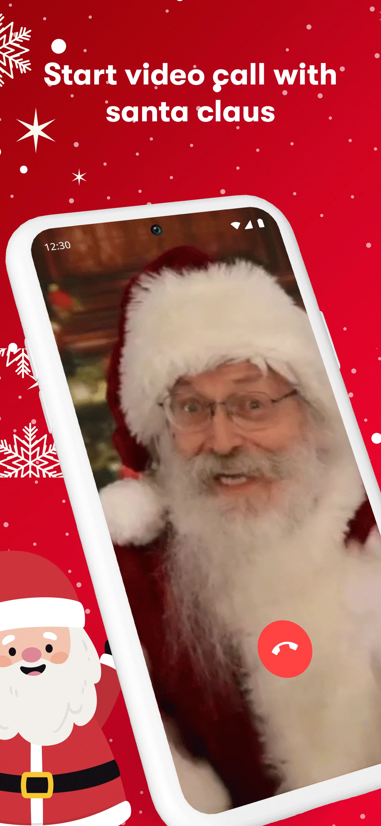 Santa Claus Video Call Prank | Indus Appstore | Screenshot