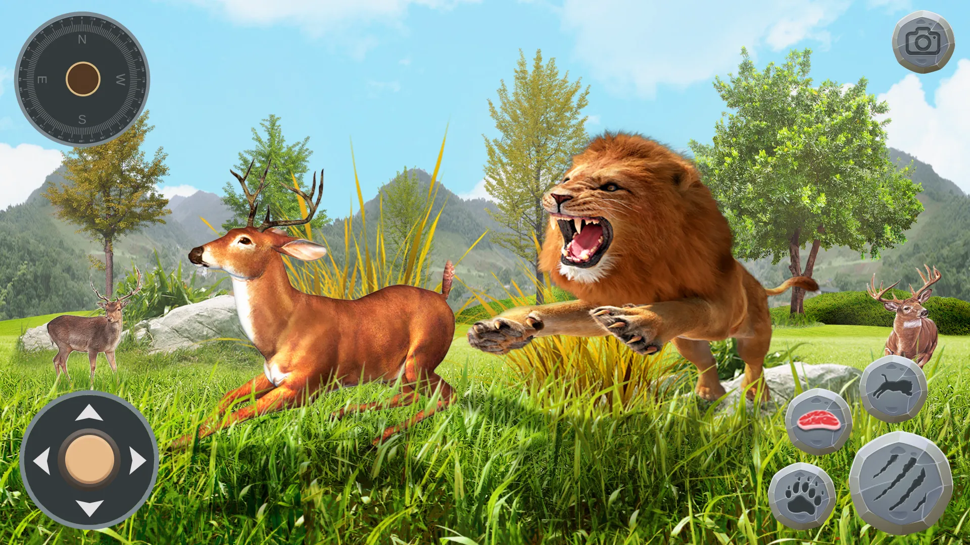 Lion Simulator Wild Animal 3D | Indus Appstore | Screenshot