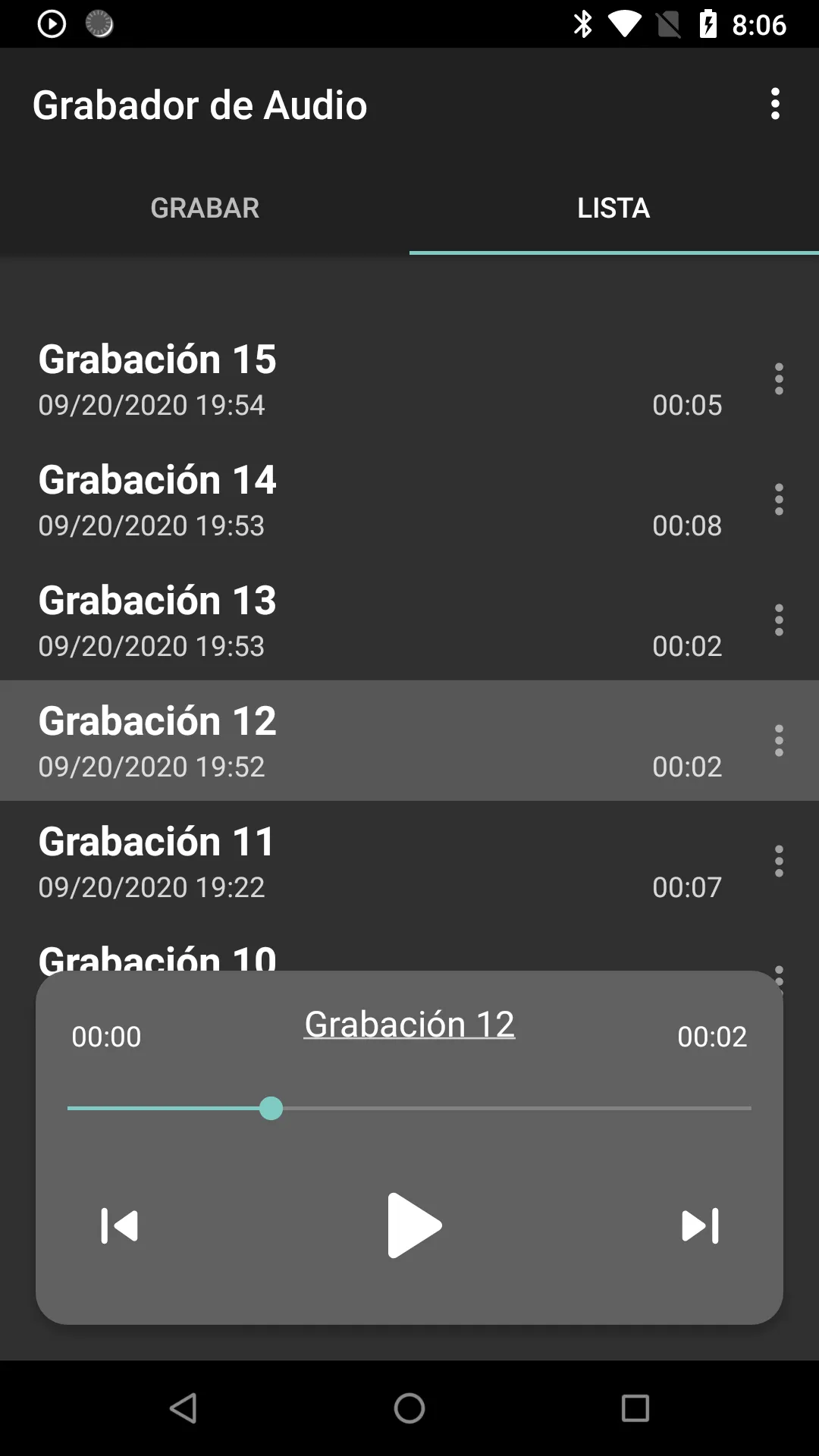 Grabar Audio en telefono | Indus Appstore | Screenshot