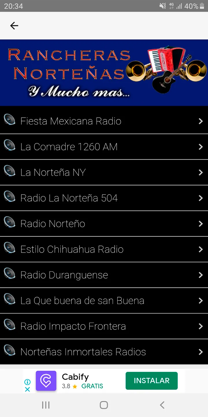 Música Norteña al corazón | Indus Appstore | Screenshot