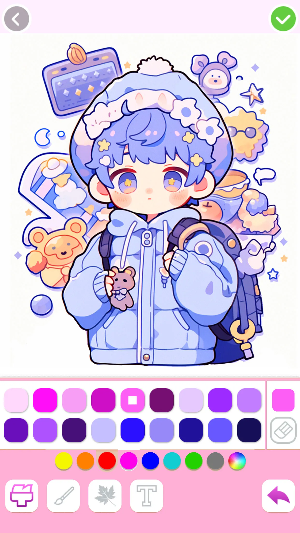 Cute Drawing : Anime Color Fan | Indus Appstore | Screenshot