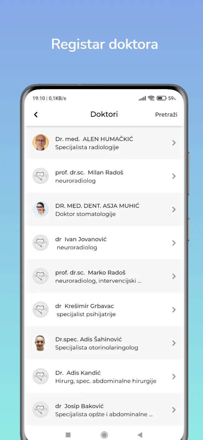 mojDoktor.ba | Indus Appstore | Screenshot