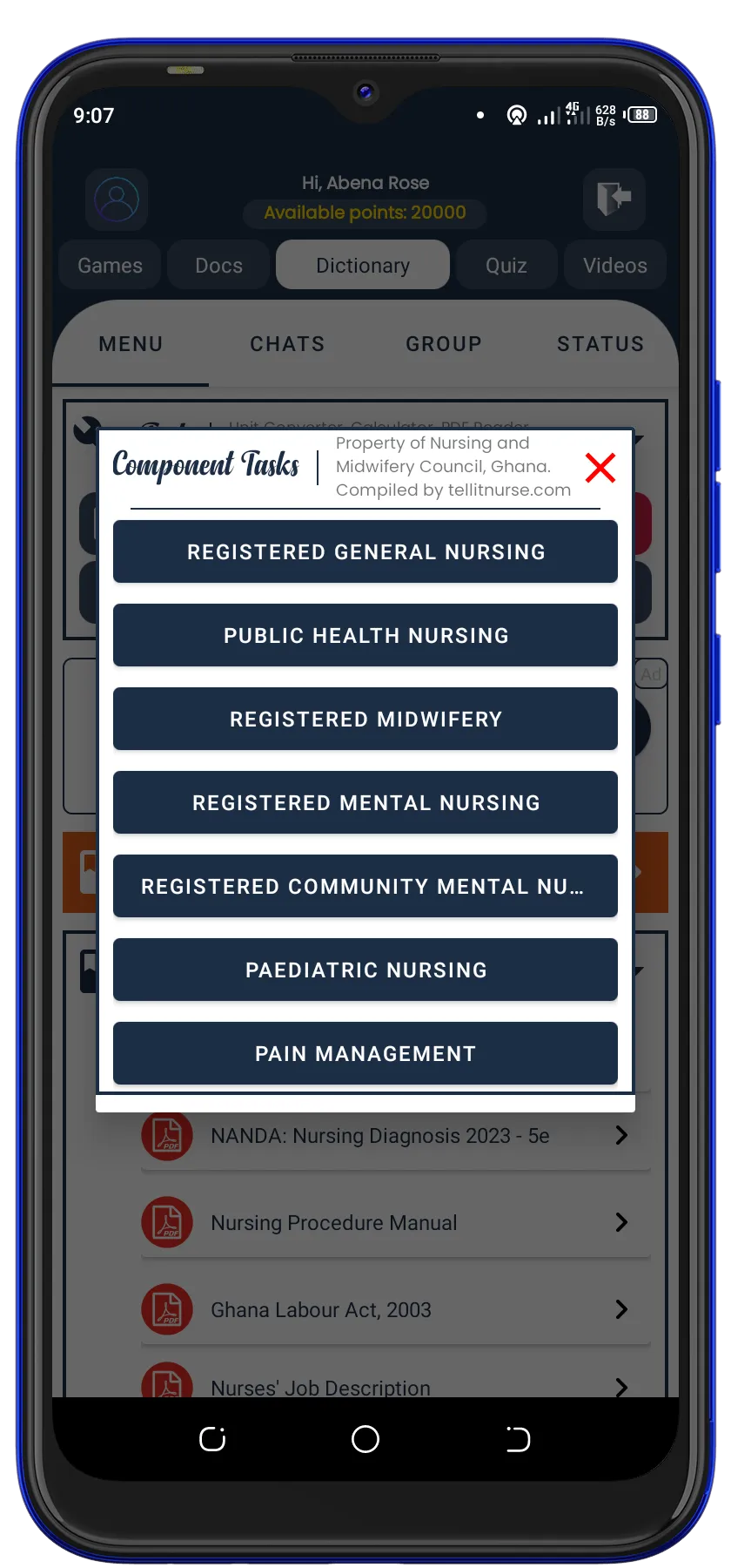 TellitNurse Pro with NMC MCQs | Indus Appstore | Screenshot