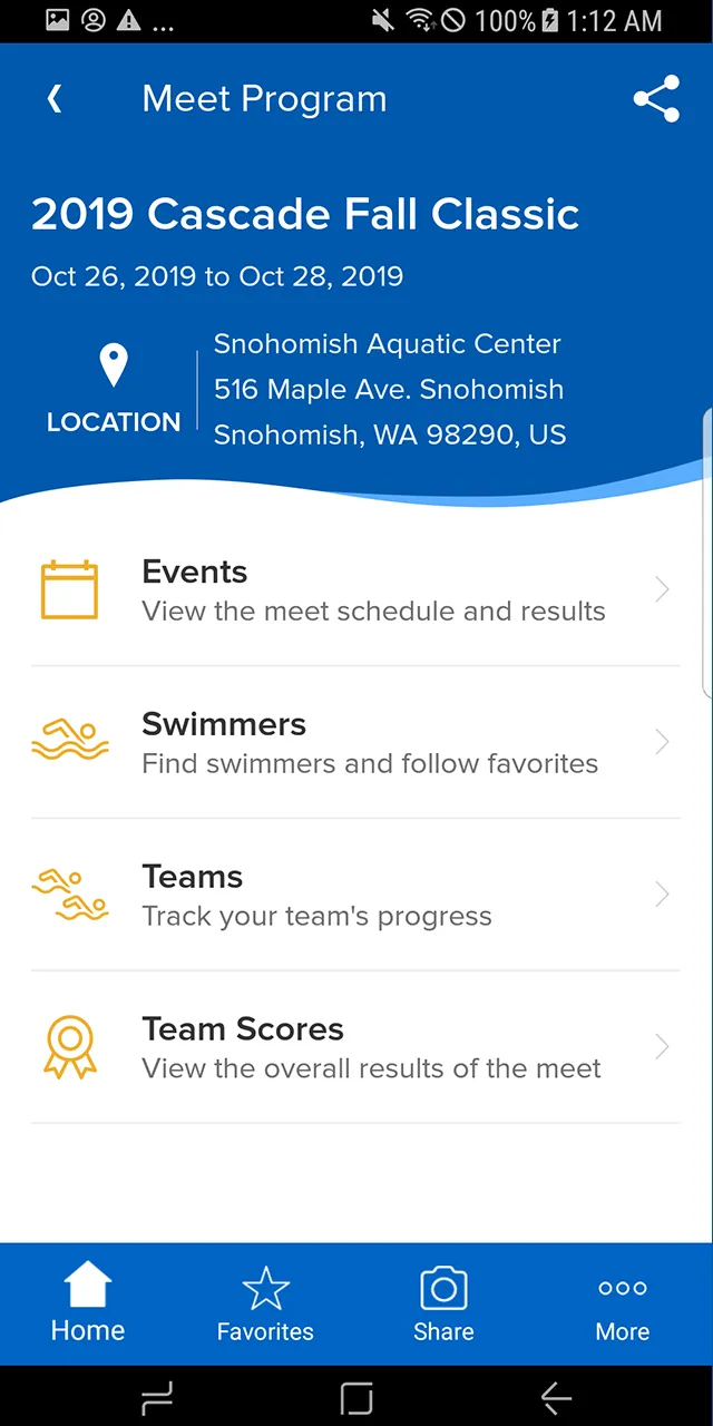 Meet Mobile: Swim | Indus Appstore | Screenshot