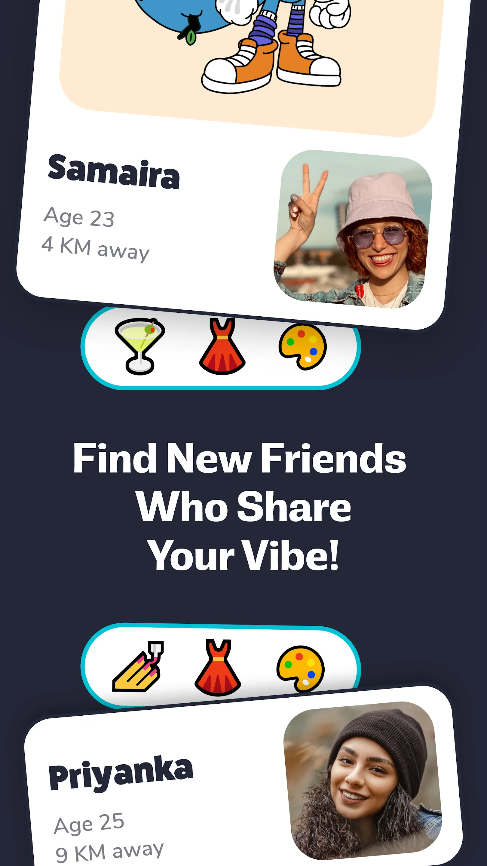 Alyke - Find Friends, Near You | Indus Appstore | Screenshot