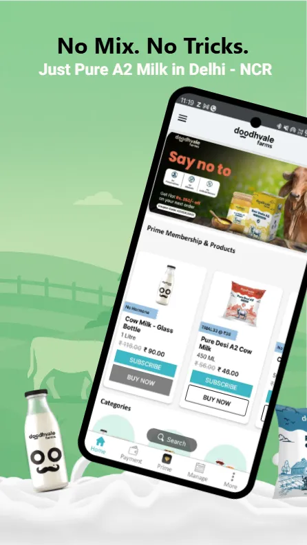 Doodhvale Farms: Milk Delivery | Indus Appstore | Screenshot