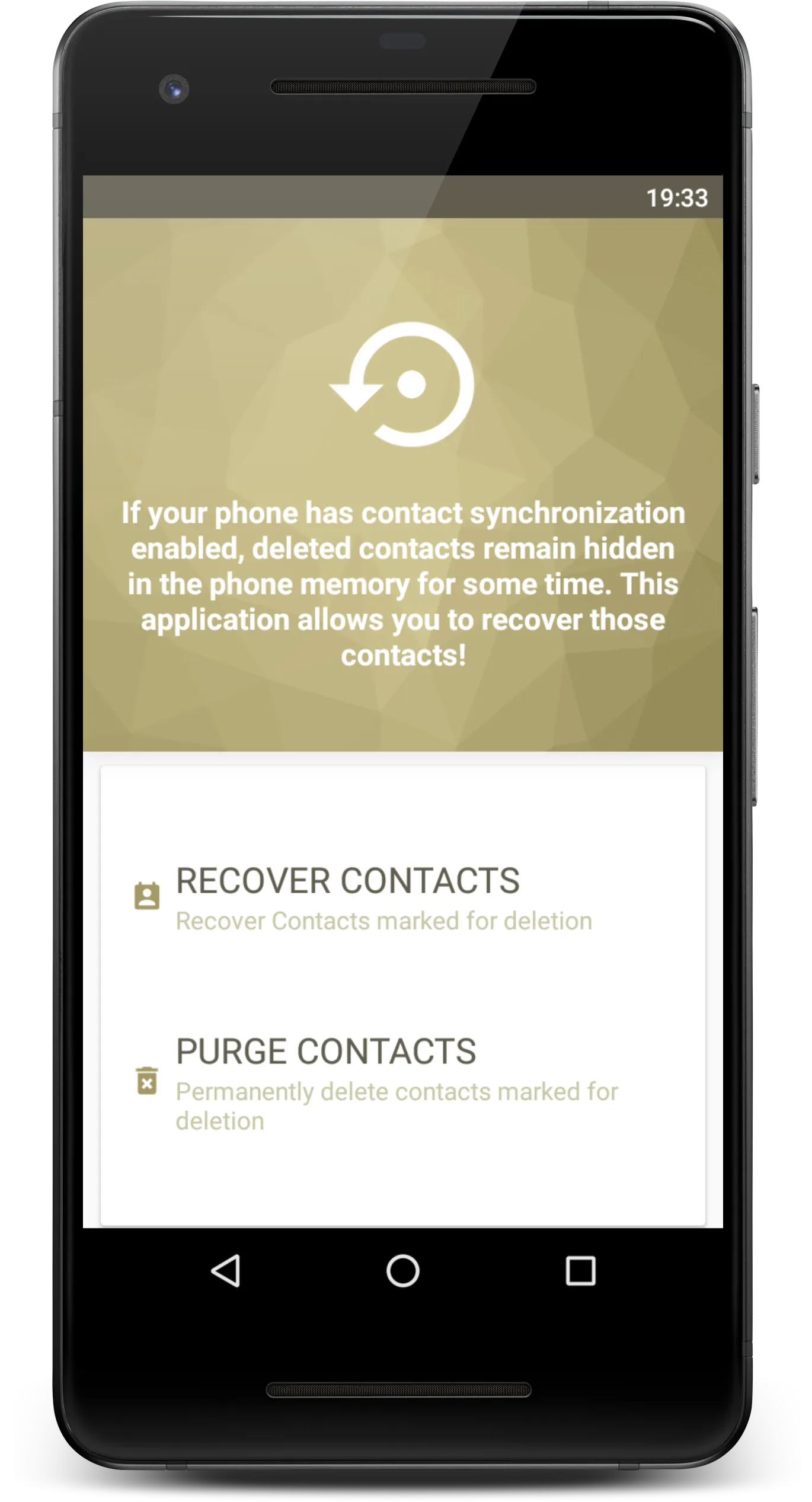 Recover Contacts | Indus Appstore | Screenshot