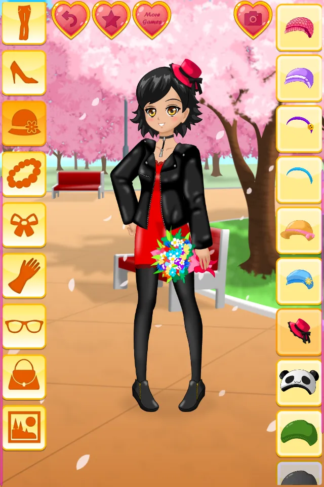 Anime Date Dress Up Girls Game | Indus Appstore | Screenshot