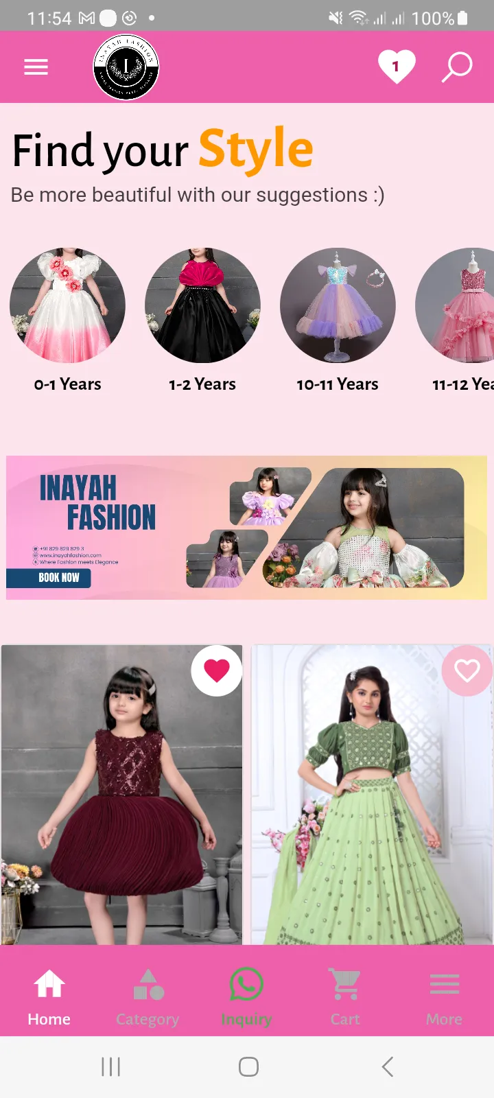 Inayah Fashion | Indus Appstore | Screenshot