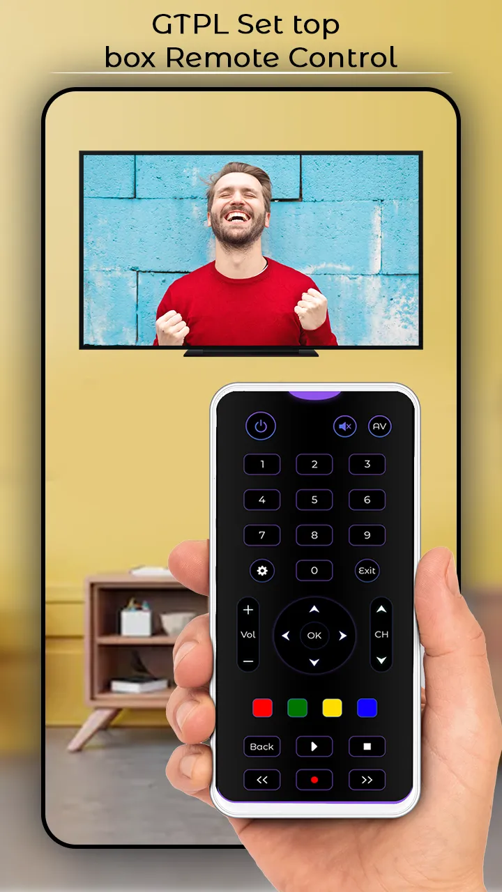 GTPL Set Top Box Remote | Indus Appstore | Screenshot