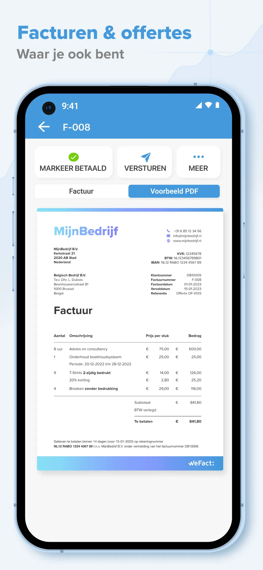 WeFact | Indus Appstore | Screenshot