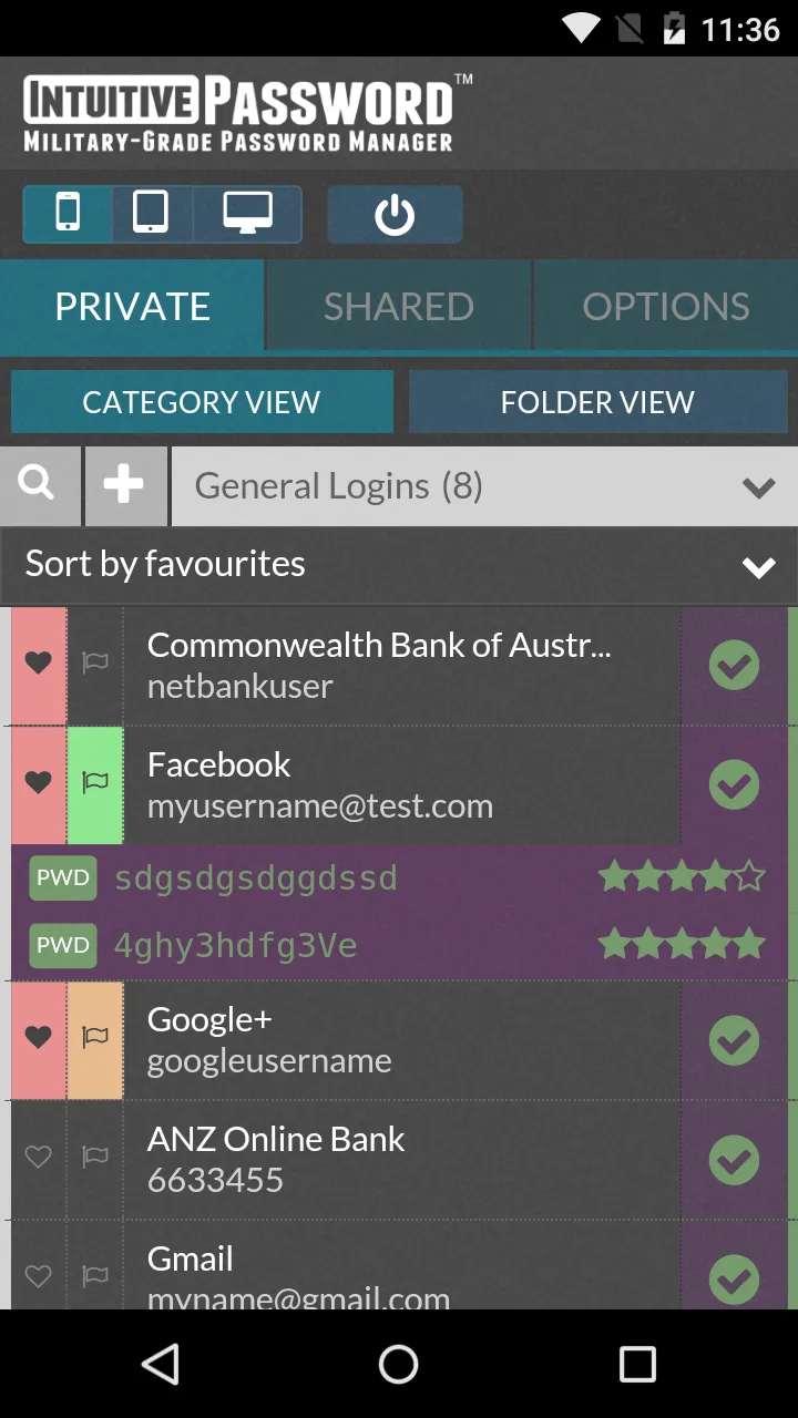 Intuitive Password® | Indus Appstore | Screenshot