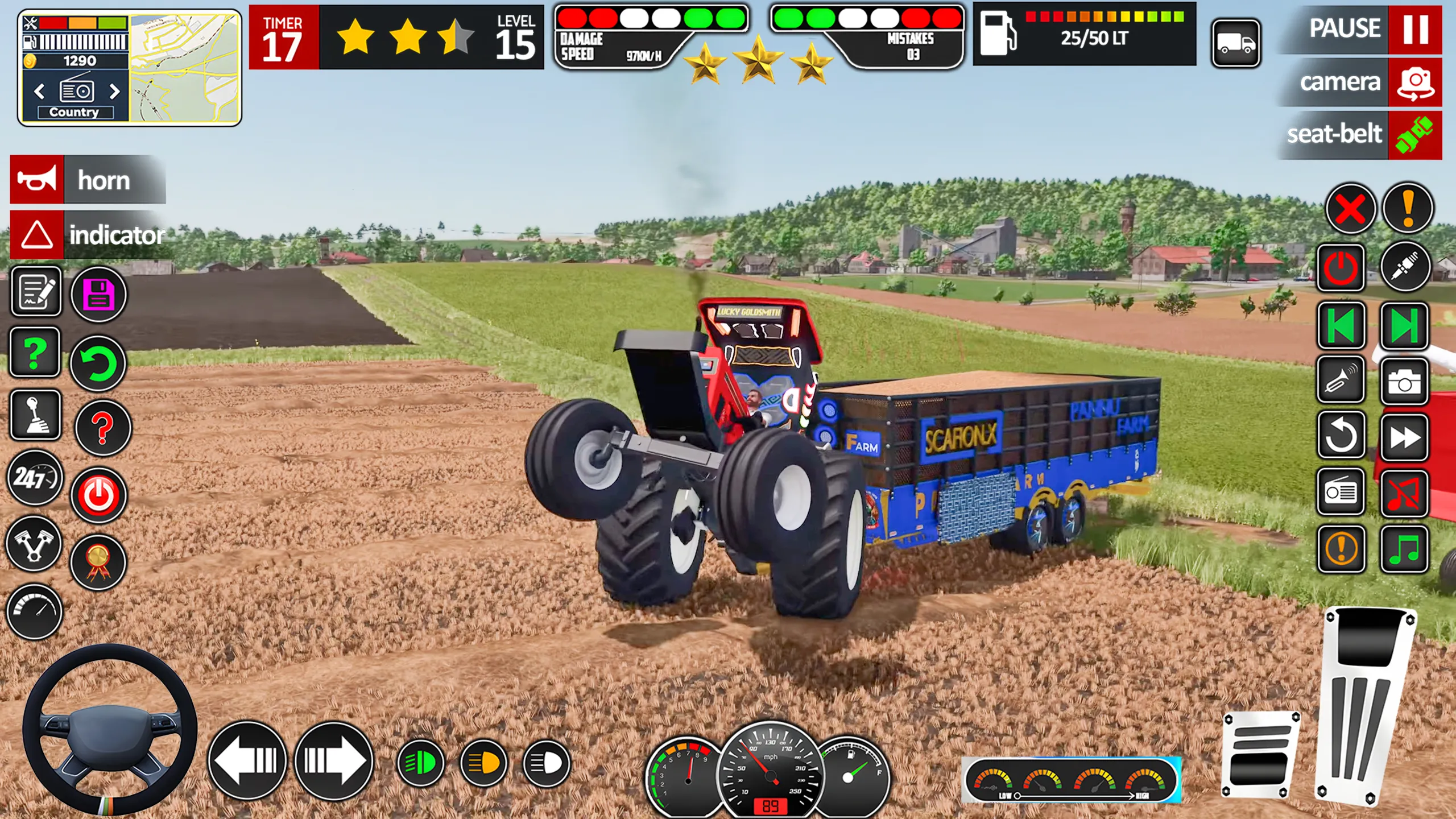 Village Farm Tractor Operator | Indus Appstore | Screenshot