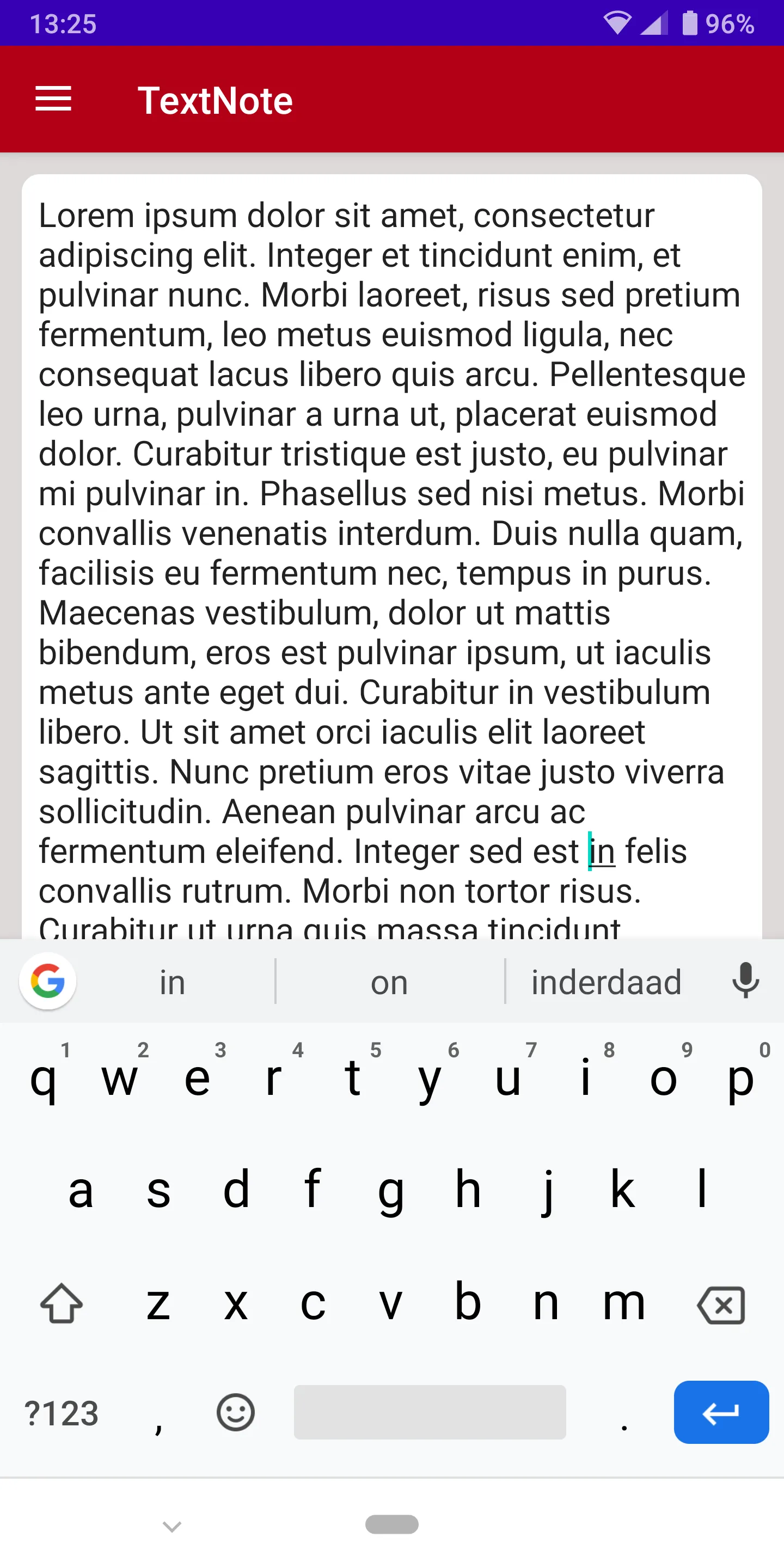 WordPad Textnote | Indus Appstore | Screenshot