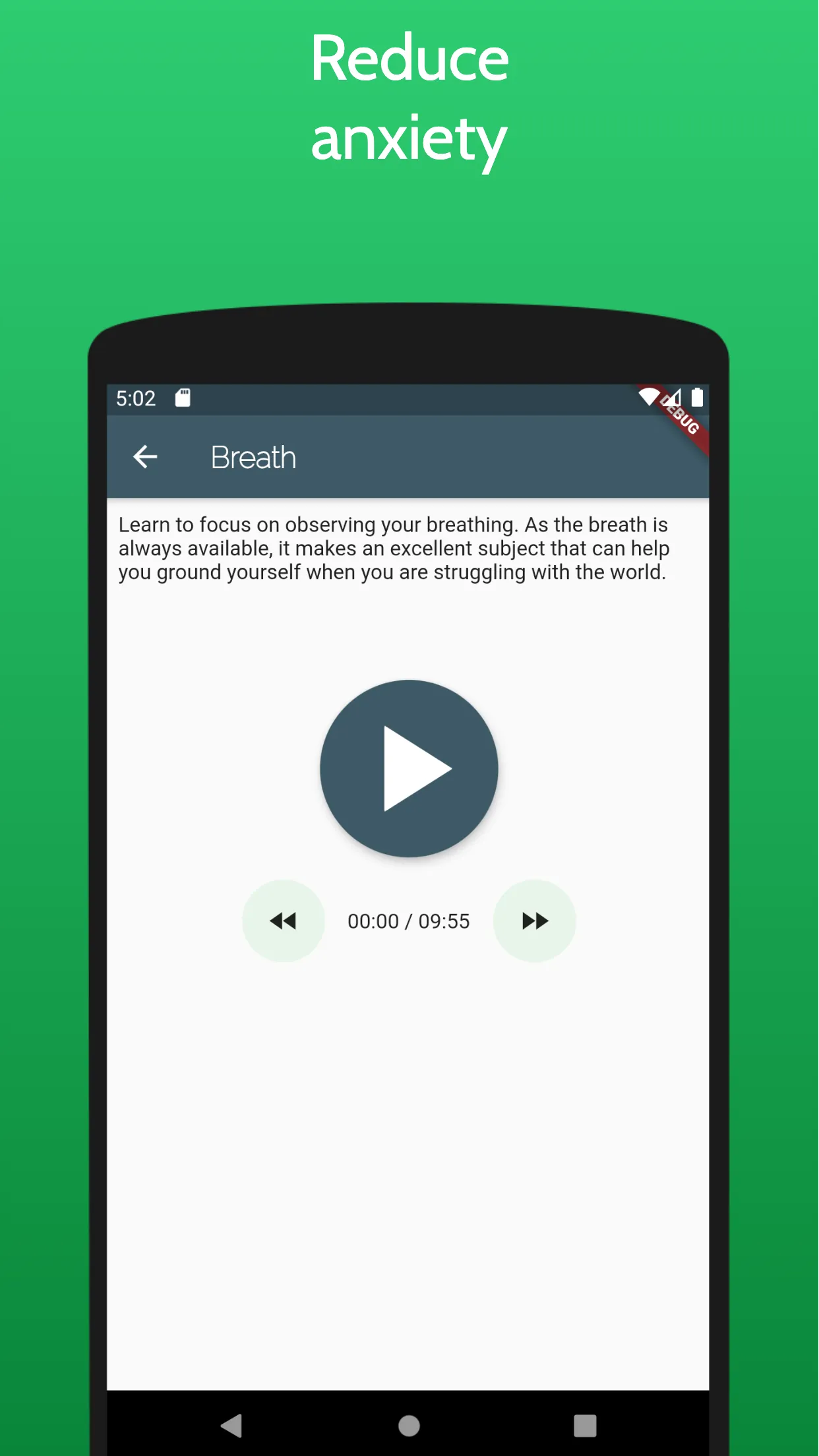 Mindfulness for Anxiety | Indus Appstore | Screenshot