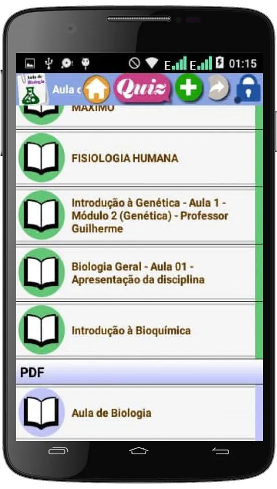 Aula de Biologia | Indus Appstore | Screenshot