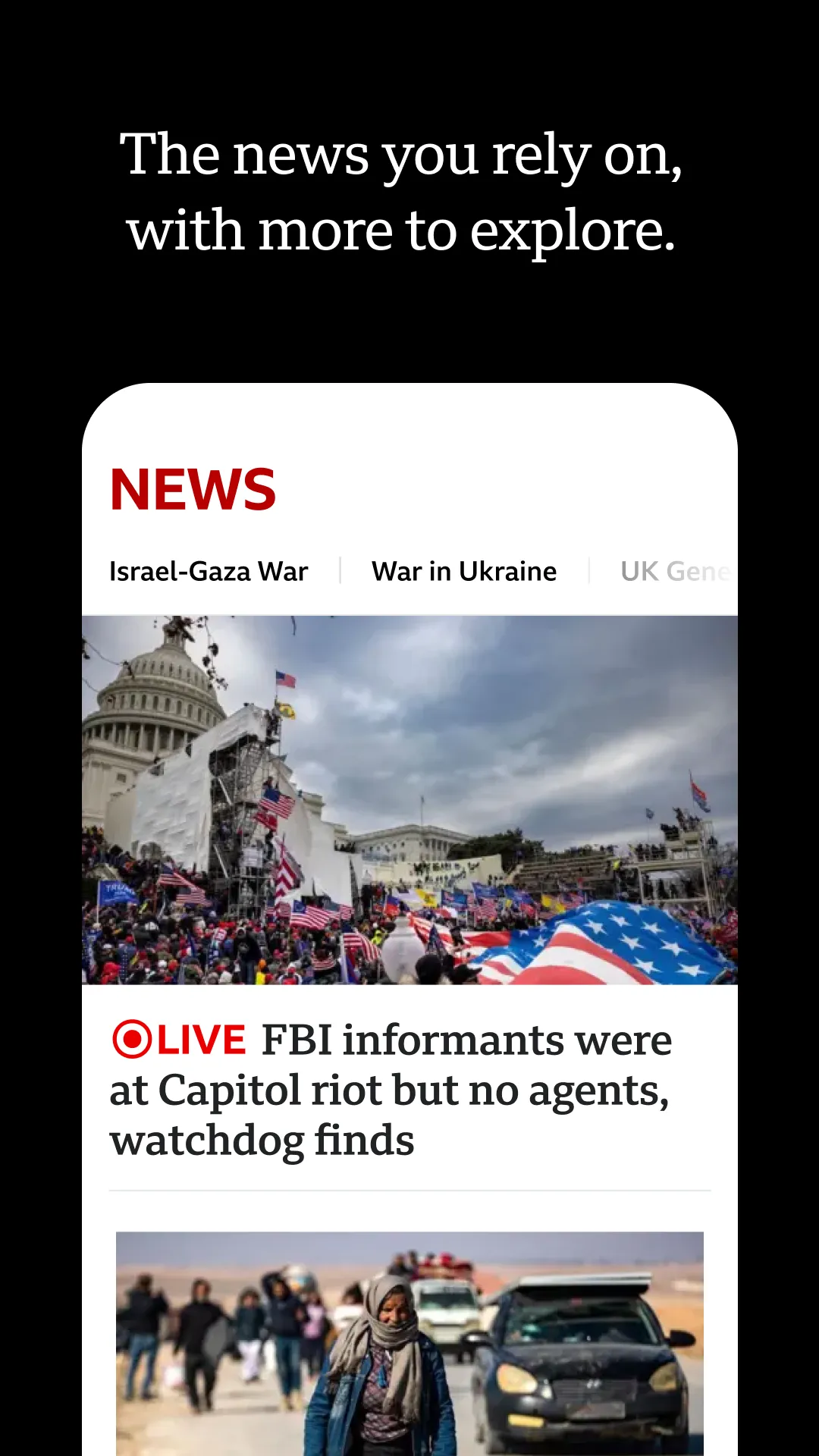 BBC: World News & Stories | Indus Appstore | Screenshot