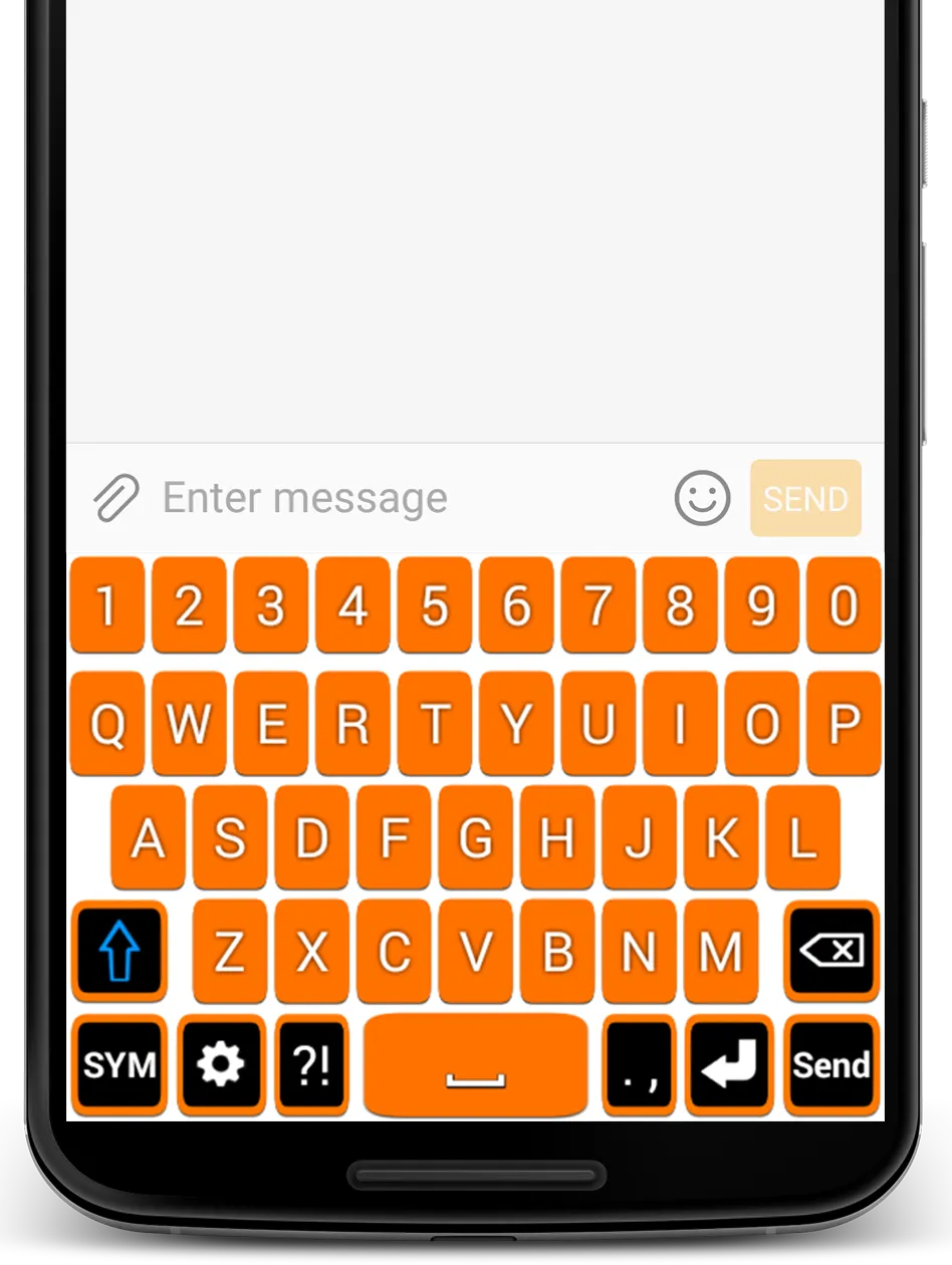 Orange Keyboard | Indus Appstore | Screenshot