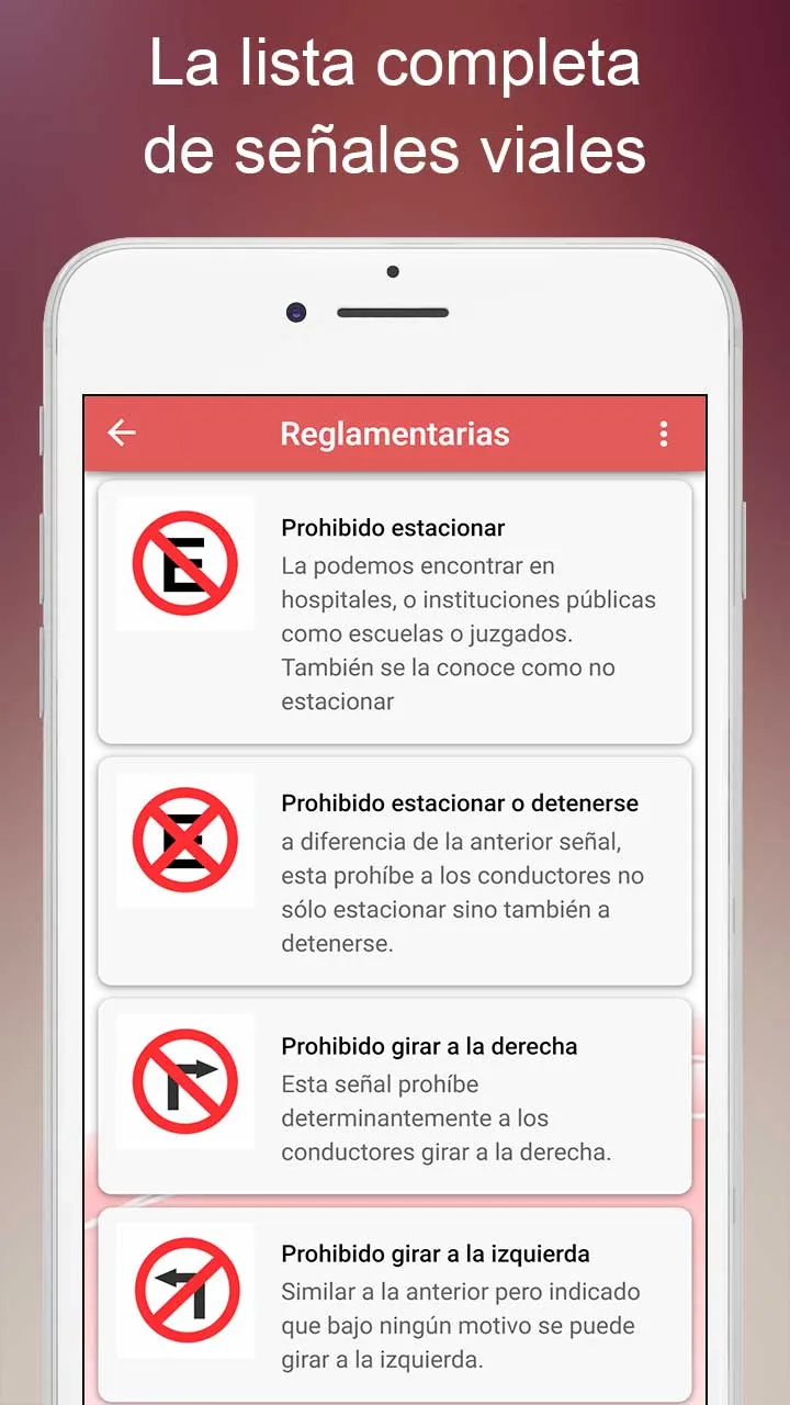 Examen de reglas de transito | Indus Appstore | Screenshot