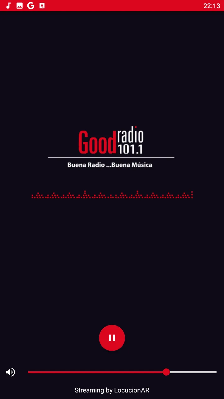 Good Radio 101.1 MHz. | Indus Appstore | Screenshot