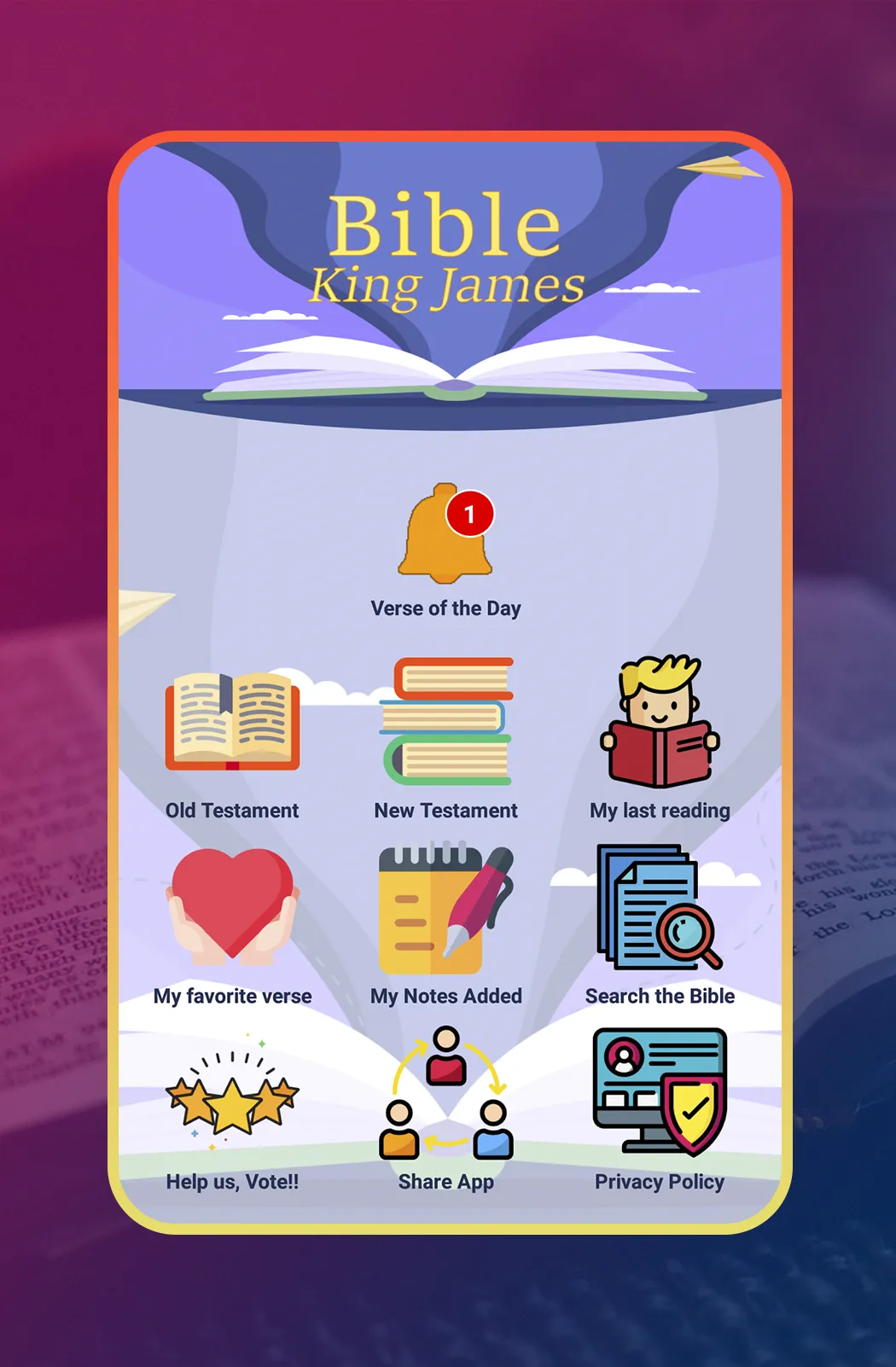 Bible King James | Indus Appstore | Screenshot