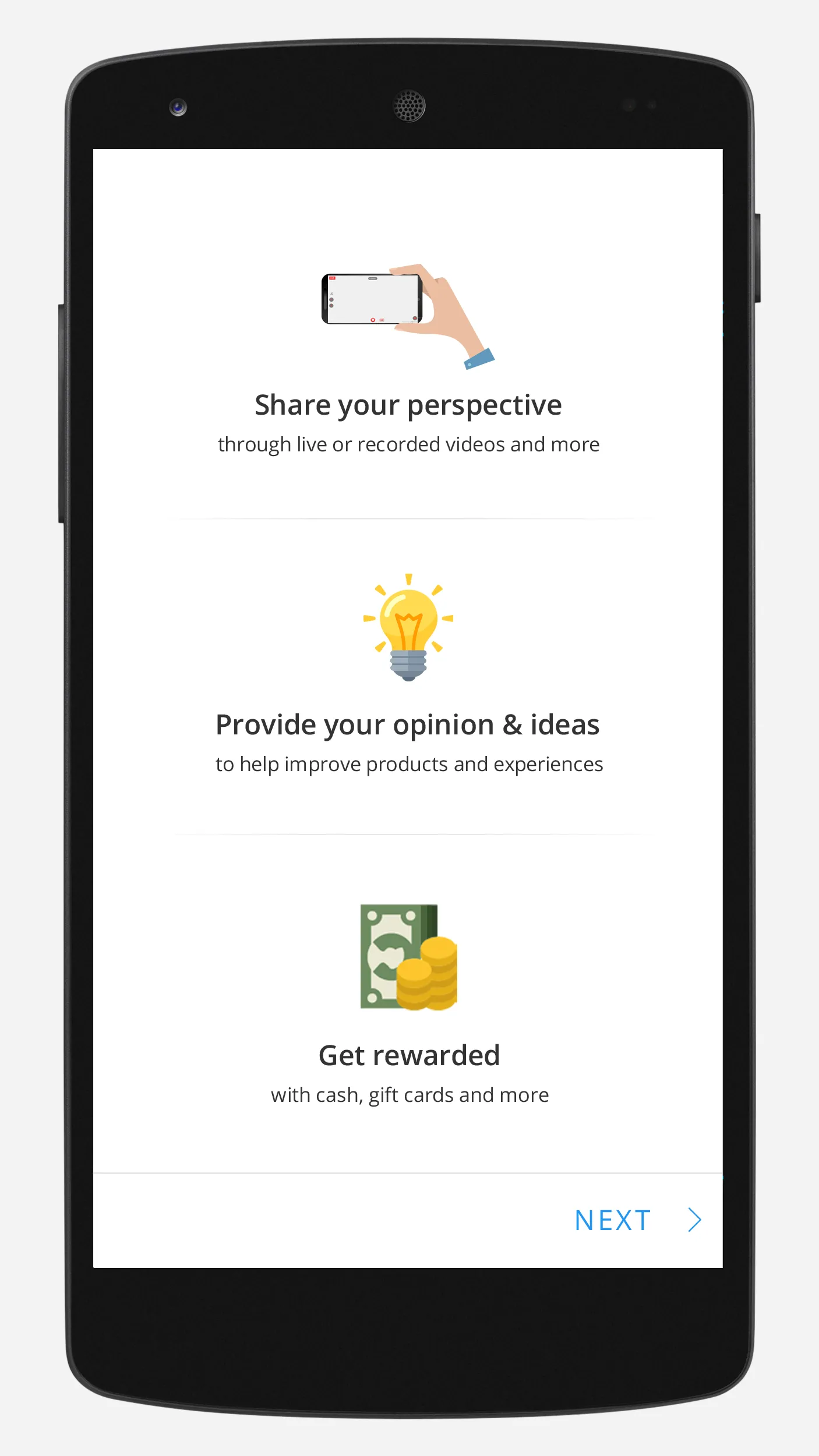 QualSights | Indus Appstore | Screenshot