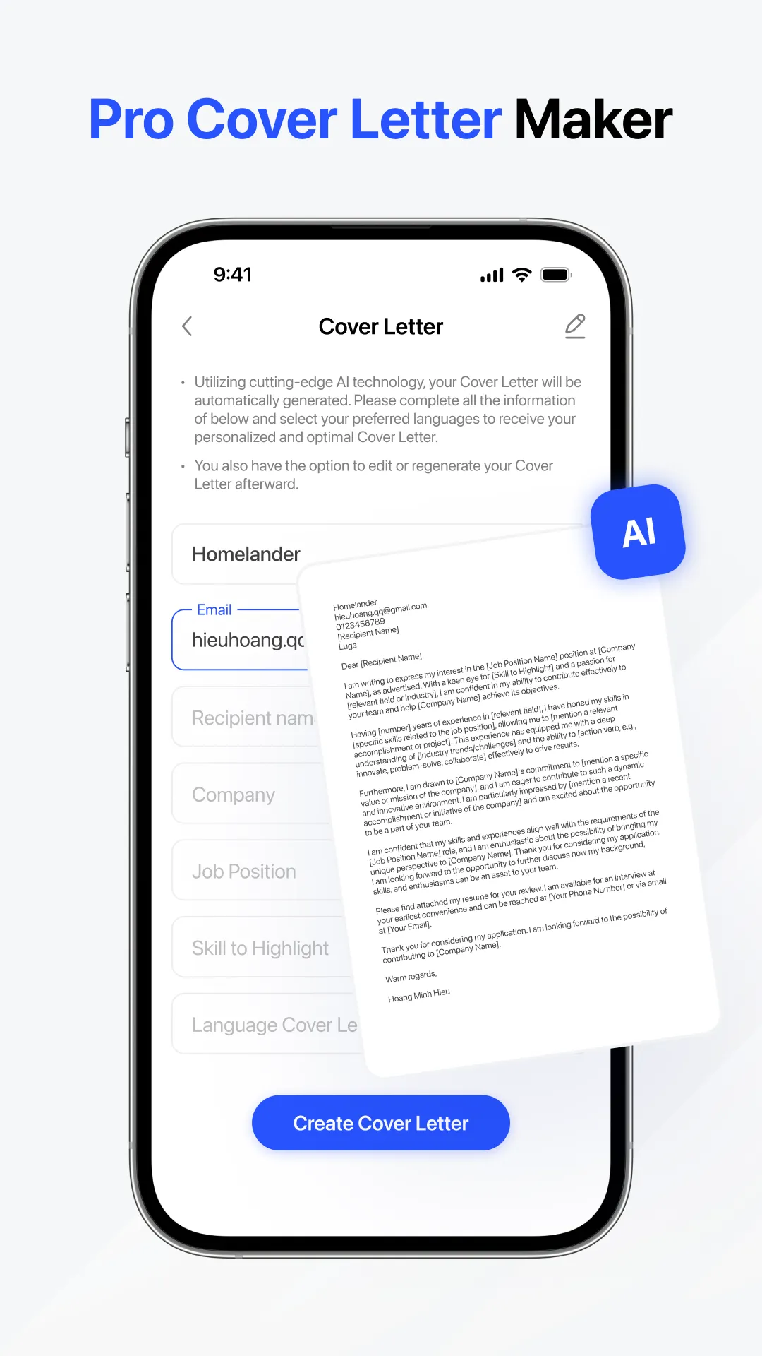 CV Maker and AI CV Builder | Indus Appstore | Screenshot