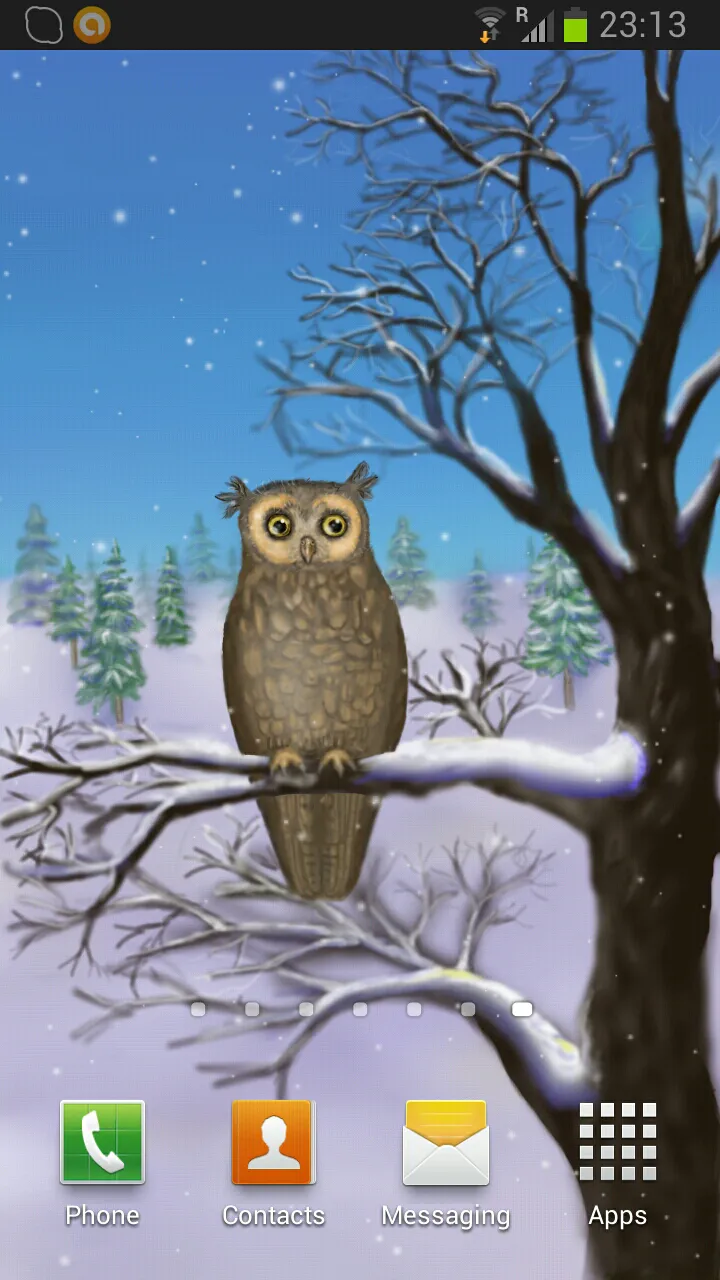 Owl of a Season Wallpaper Lite | Indus Appstore | Screenshot