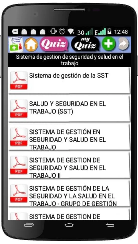 GESTIÓN SALUD Y SEGURIDAD EN E | Indus Appstore | Screenshot