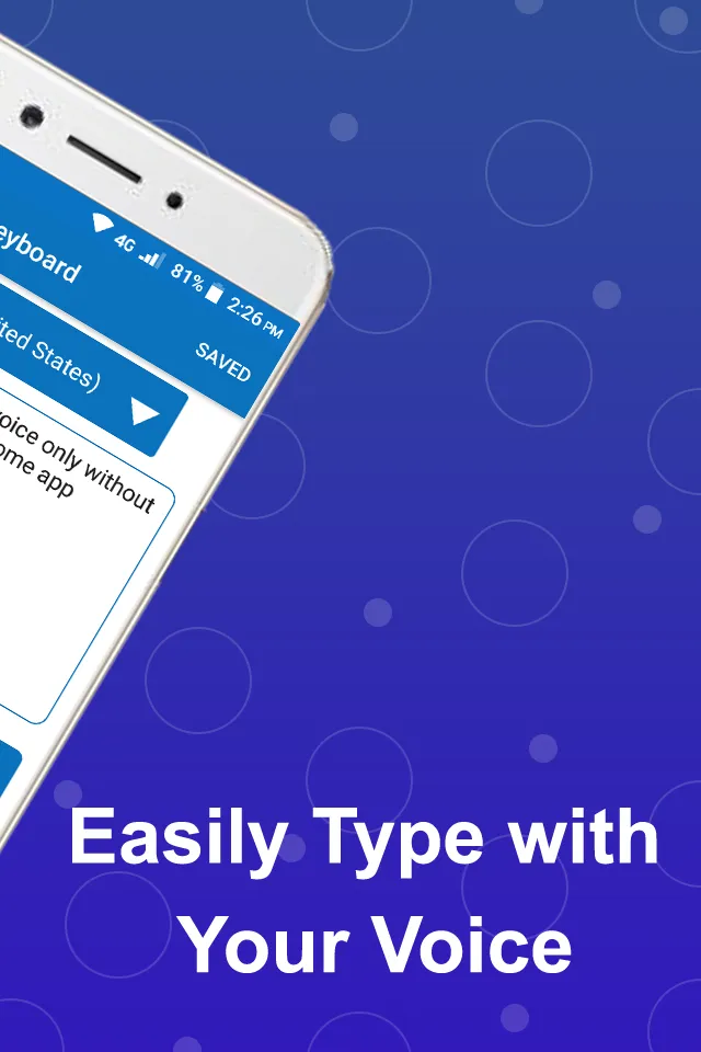 Easy Voice Typing Keyboard | Indus Appstore | Screenshot