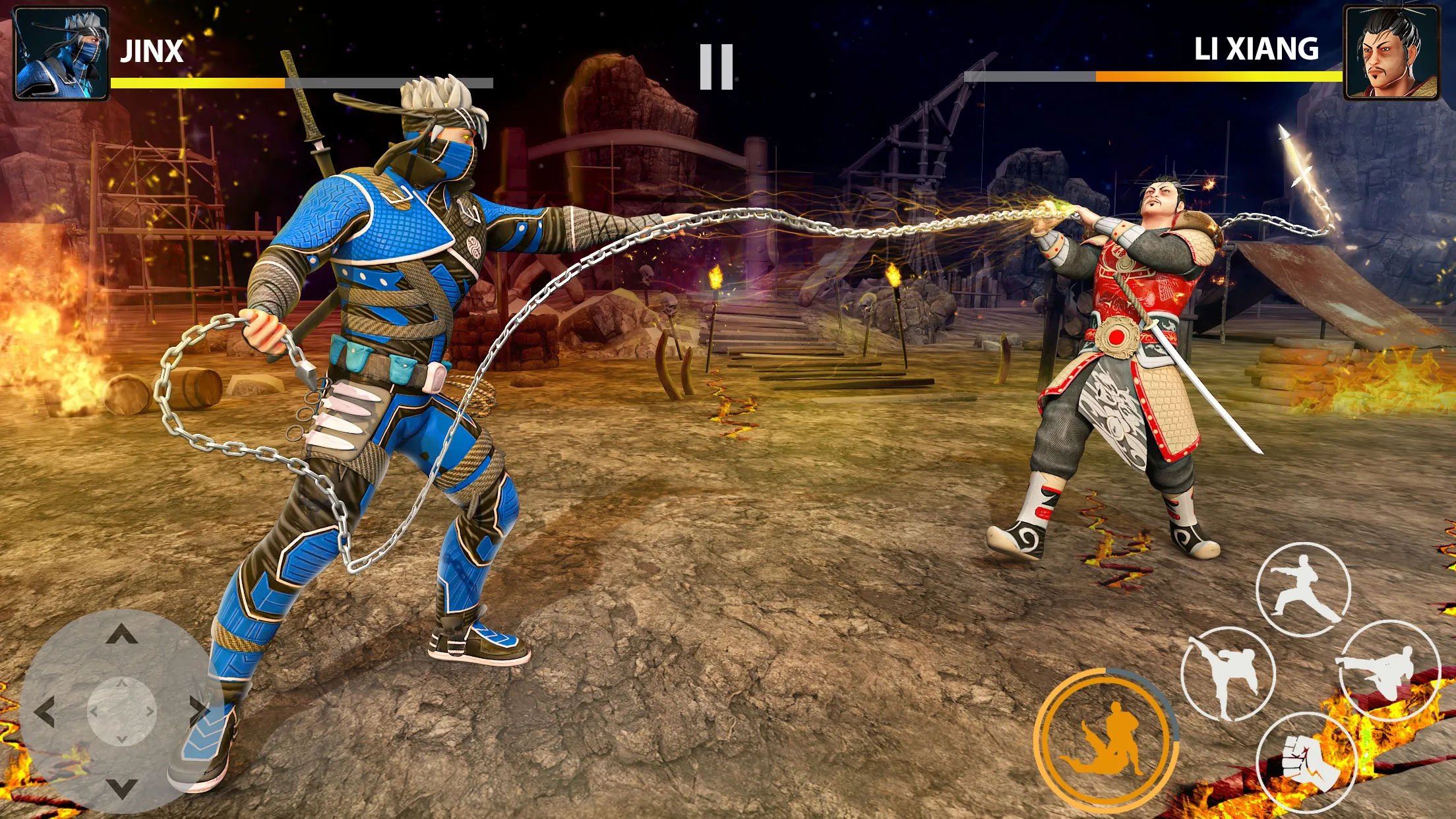 Ninja Clash: Karate Fighters | Indus Appstore | Screenshot