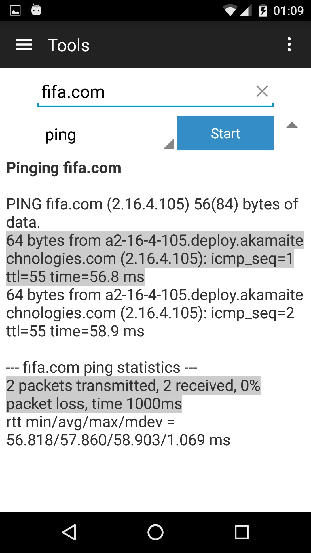 Ping(Host) Monitor | Indus Appstore | Screenshot