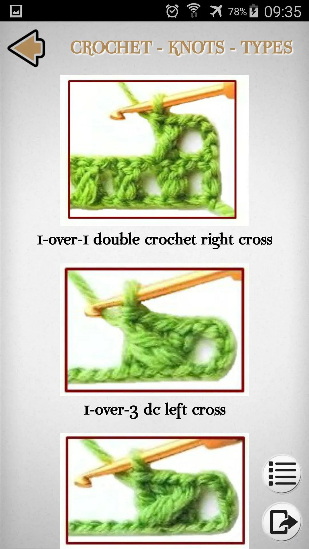 Crochet - Knitting - Embroider | Indus Appstore | Screenshot