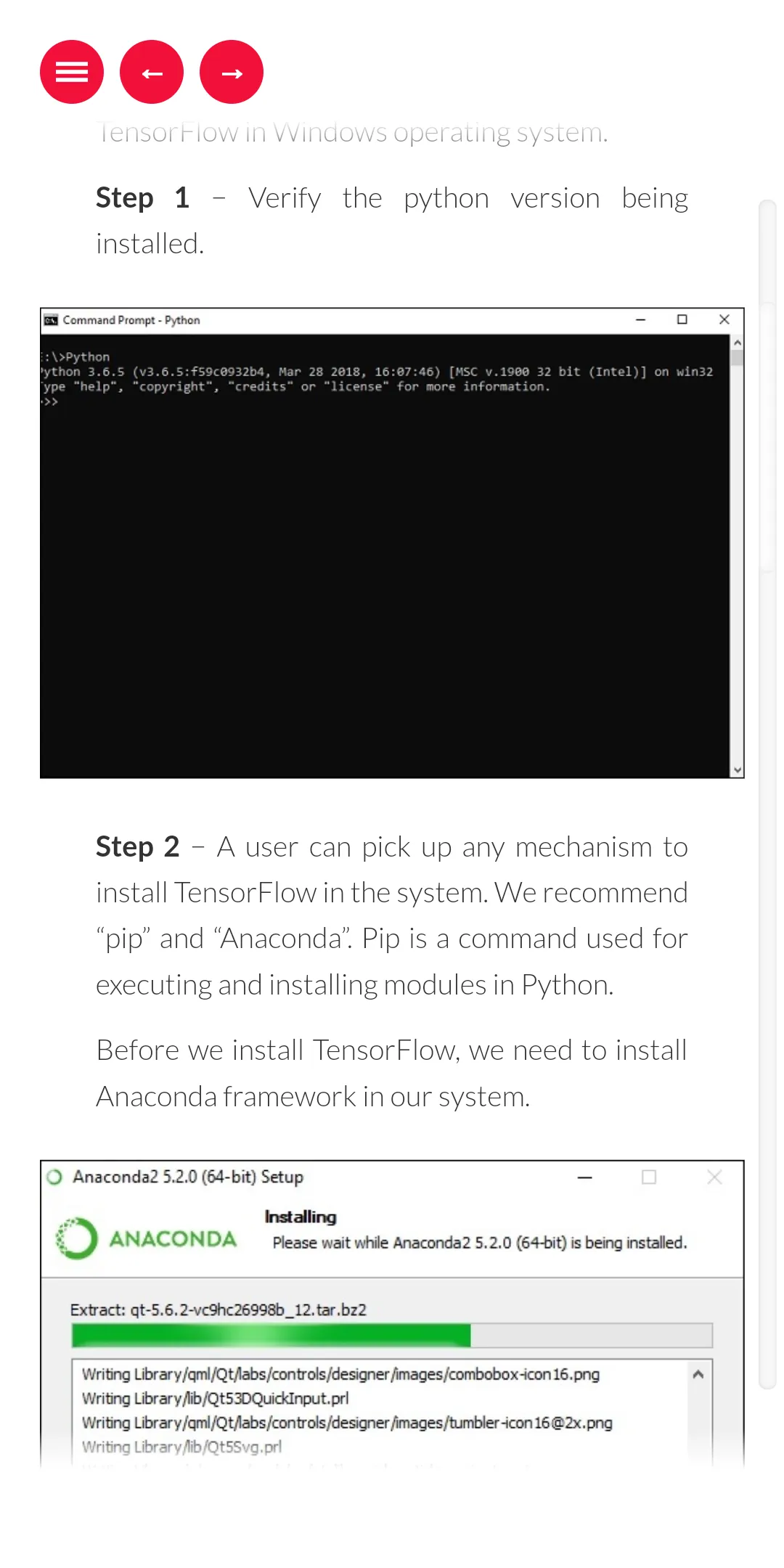 Learn Tensorflow Quick Guide | Indus Appstore | Screenshot