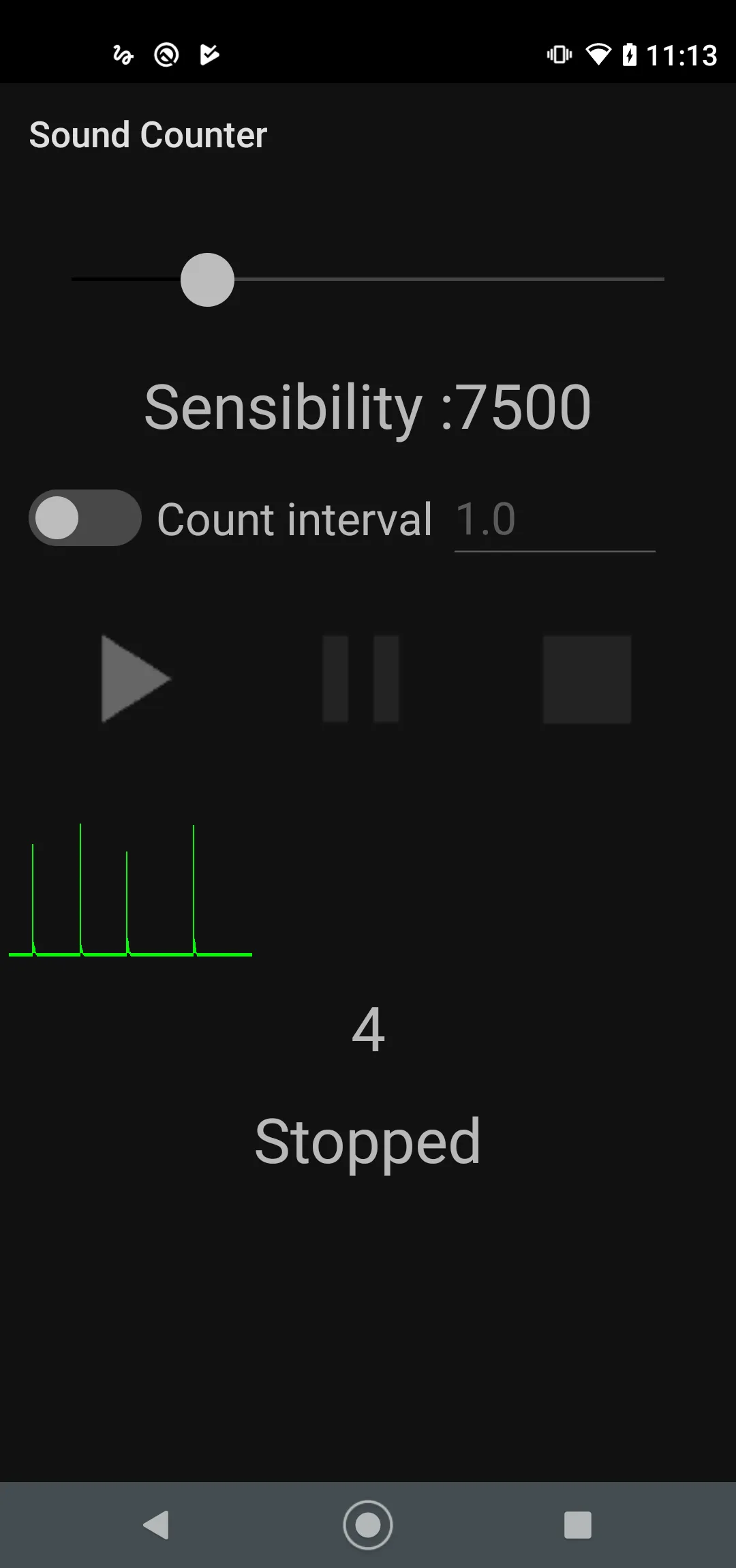 Sound Counter | Indus Appstore | Screenshot