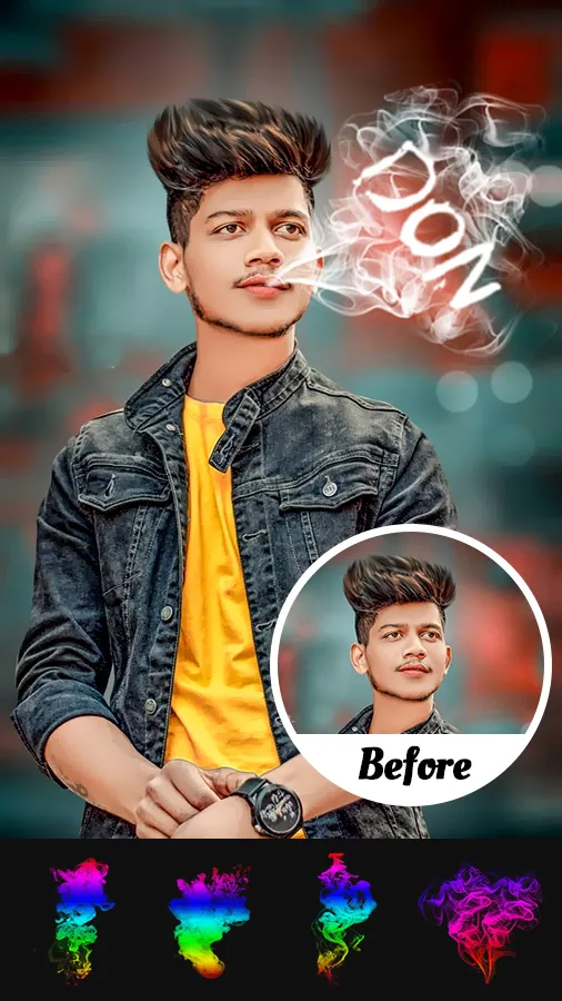 Smoke Photo Editor 2023 | Indus Appstore | Screenshot