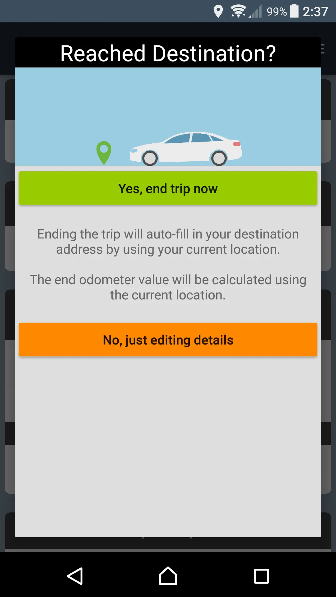 Travel Logs - Vehicle Logbook | Indus Appstore | Screenshot