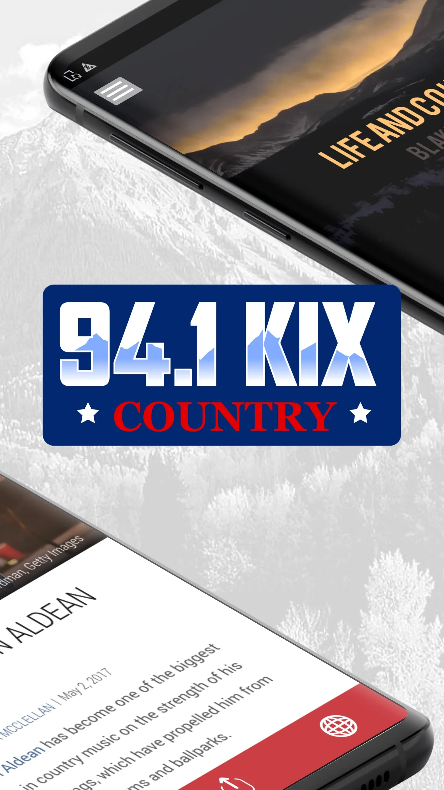 94.1 Kix Country | Indus Appstore | Screenshot