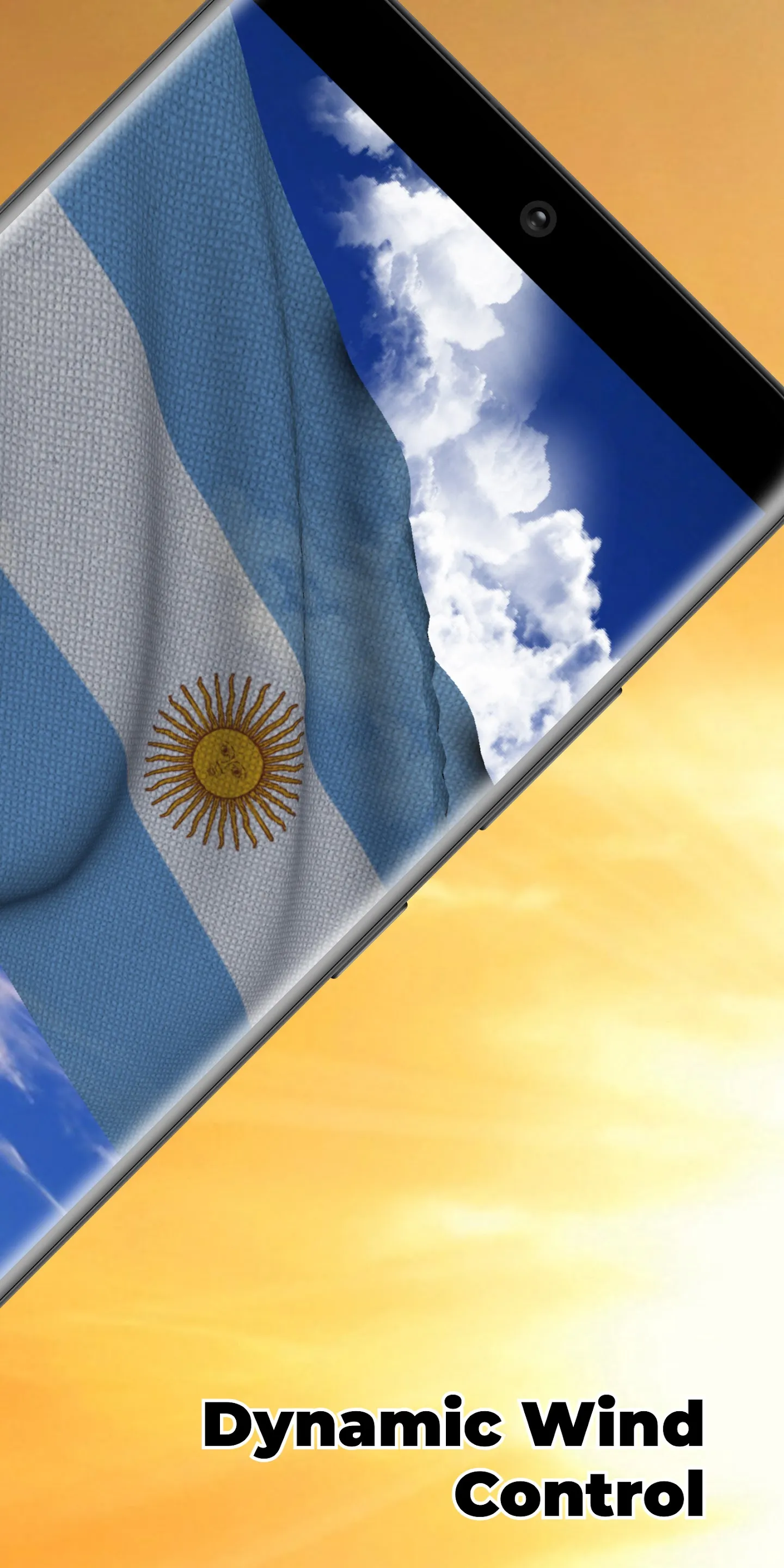 Argentina Flag Live Wallpaper | Indus Appstore | Screenshot