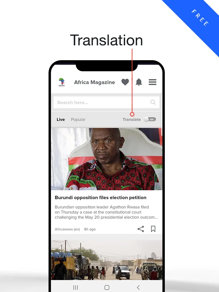 Africa News | Africa Daily | Indus Appstore | Screenshot