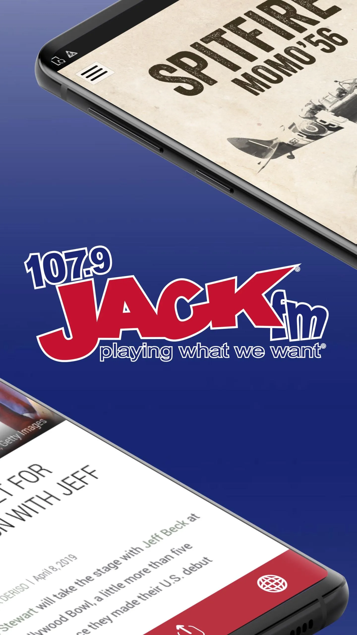 107.9 JACK FM (KRVK) | Indus Appstore | Screenshot